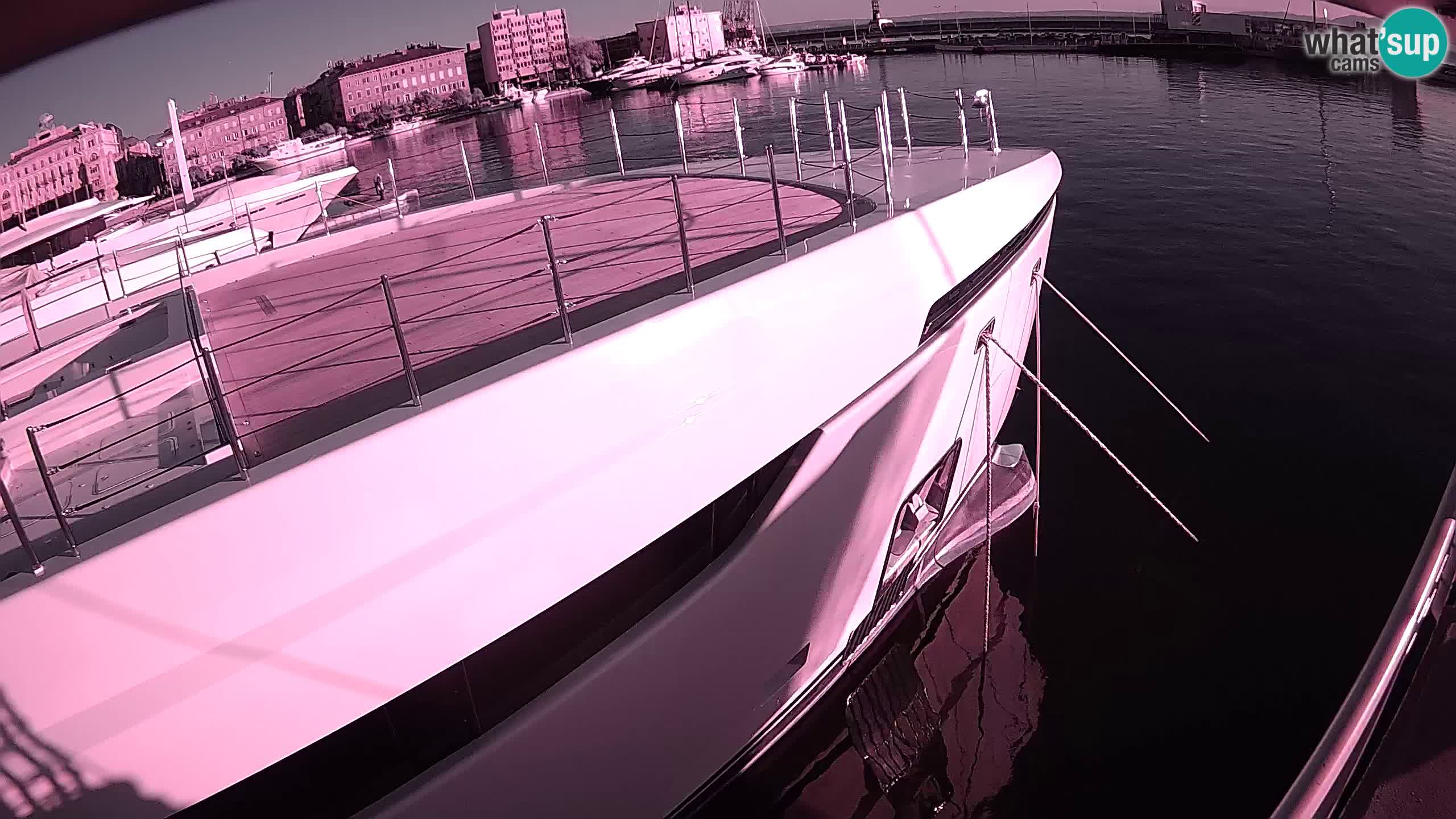 Rijeka – Botel Marina web kamera