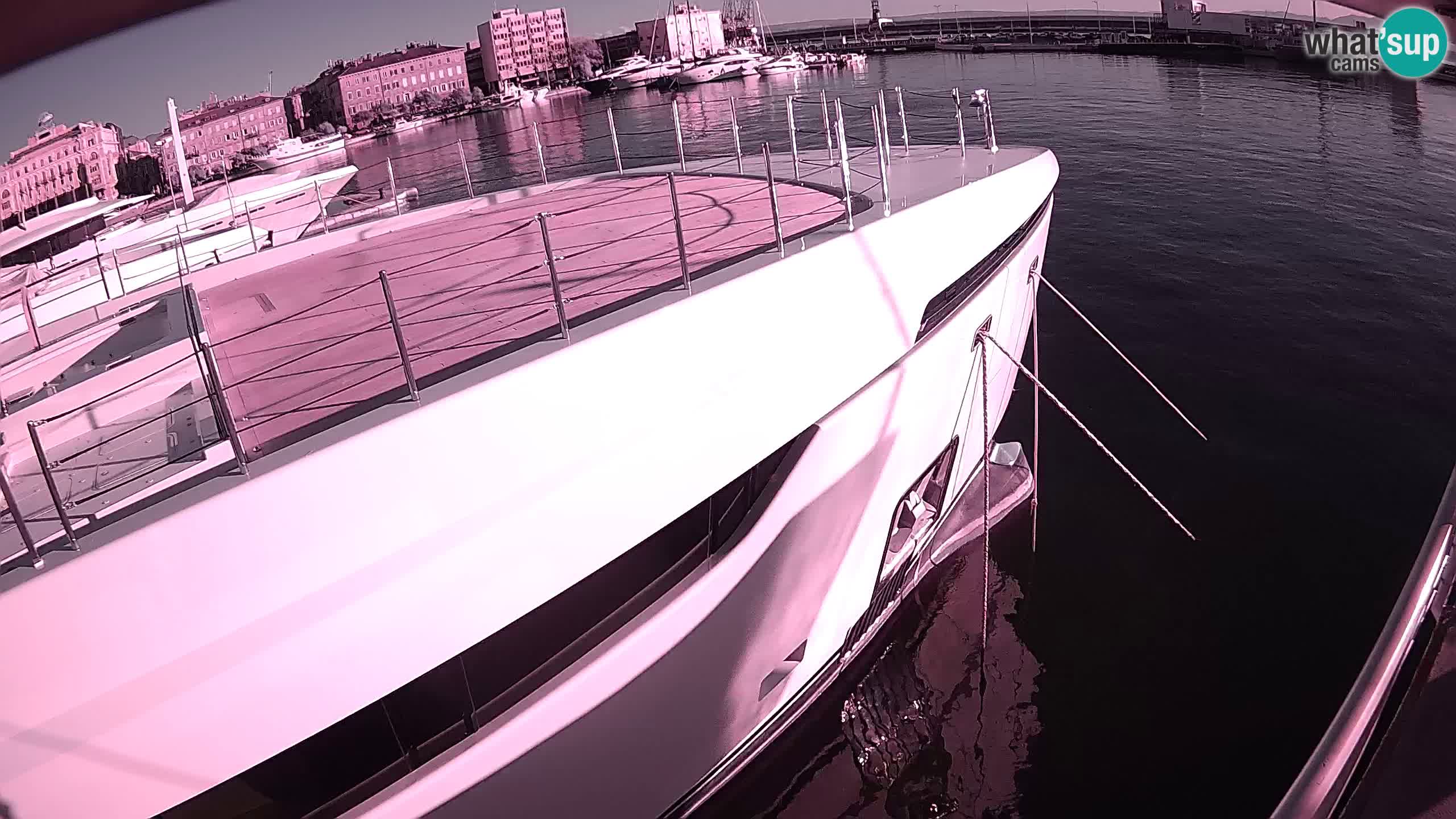 Rijeka – Botel Marina webcam en direct