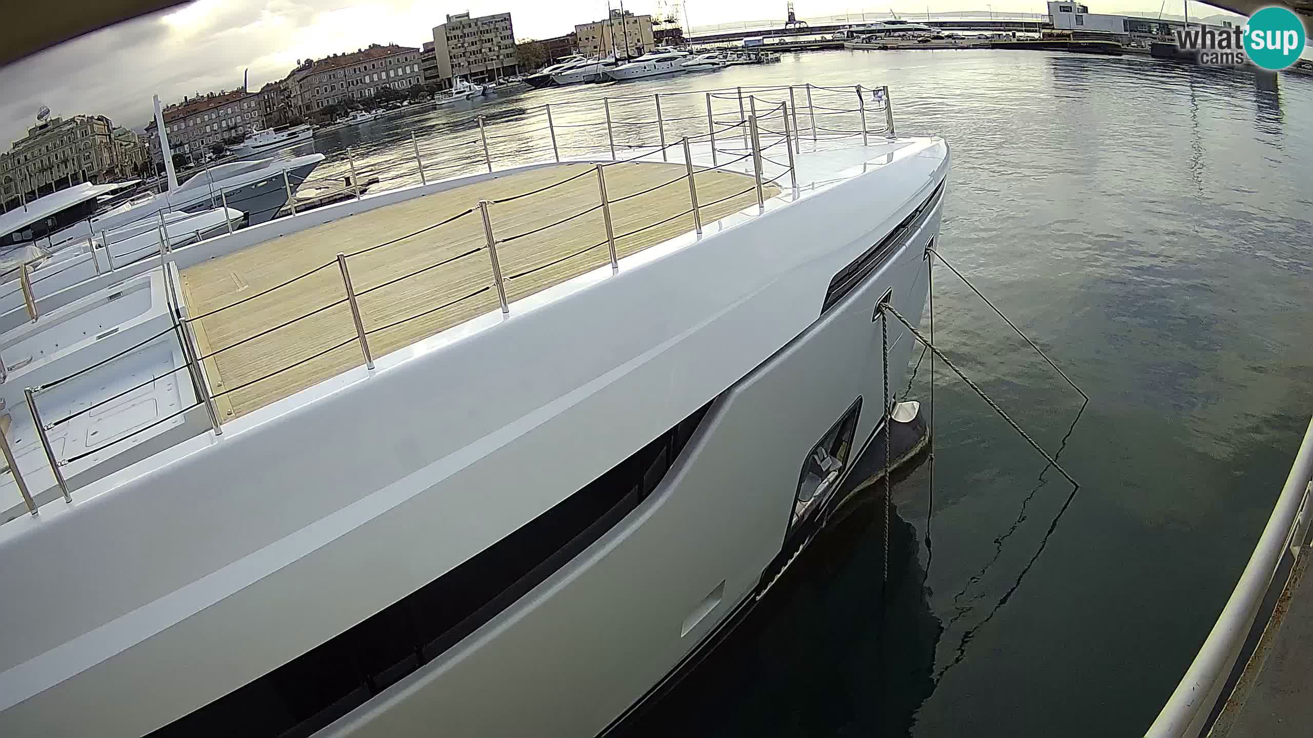 Rijeka – Botel Marina webcam en direct