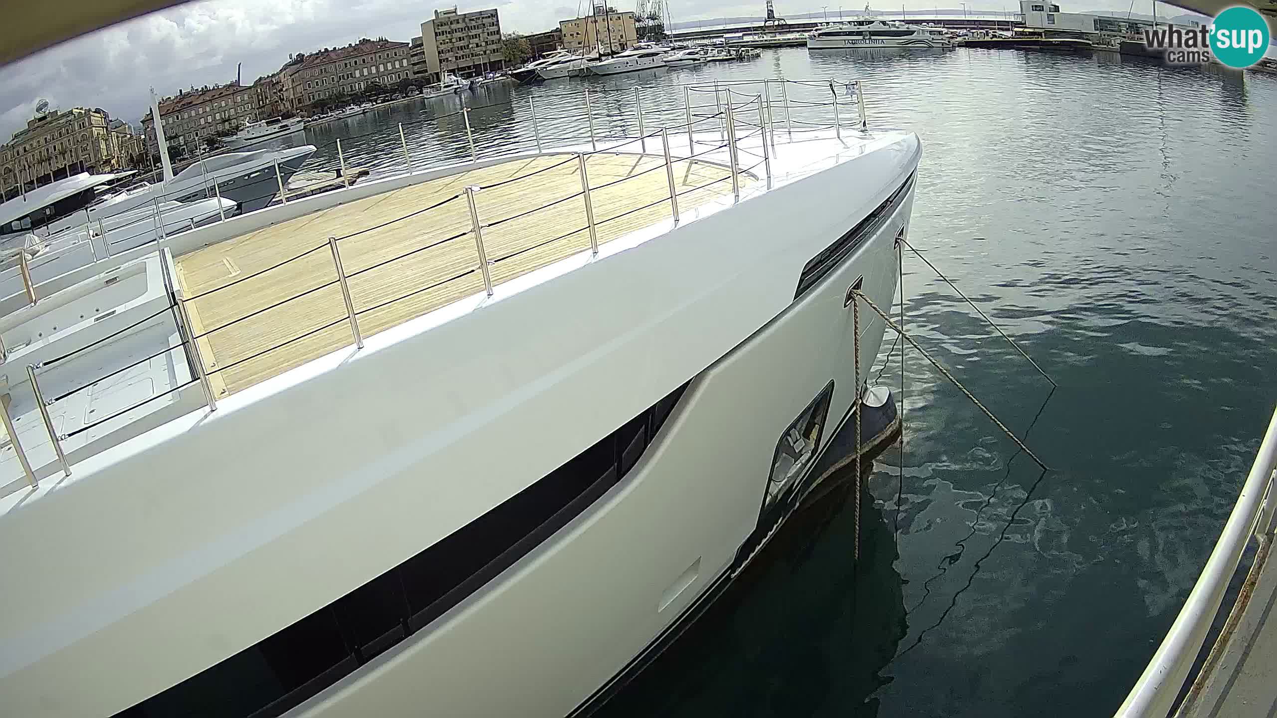 Rijeka – Botel Marina webcam en direct
