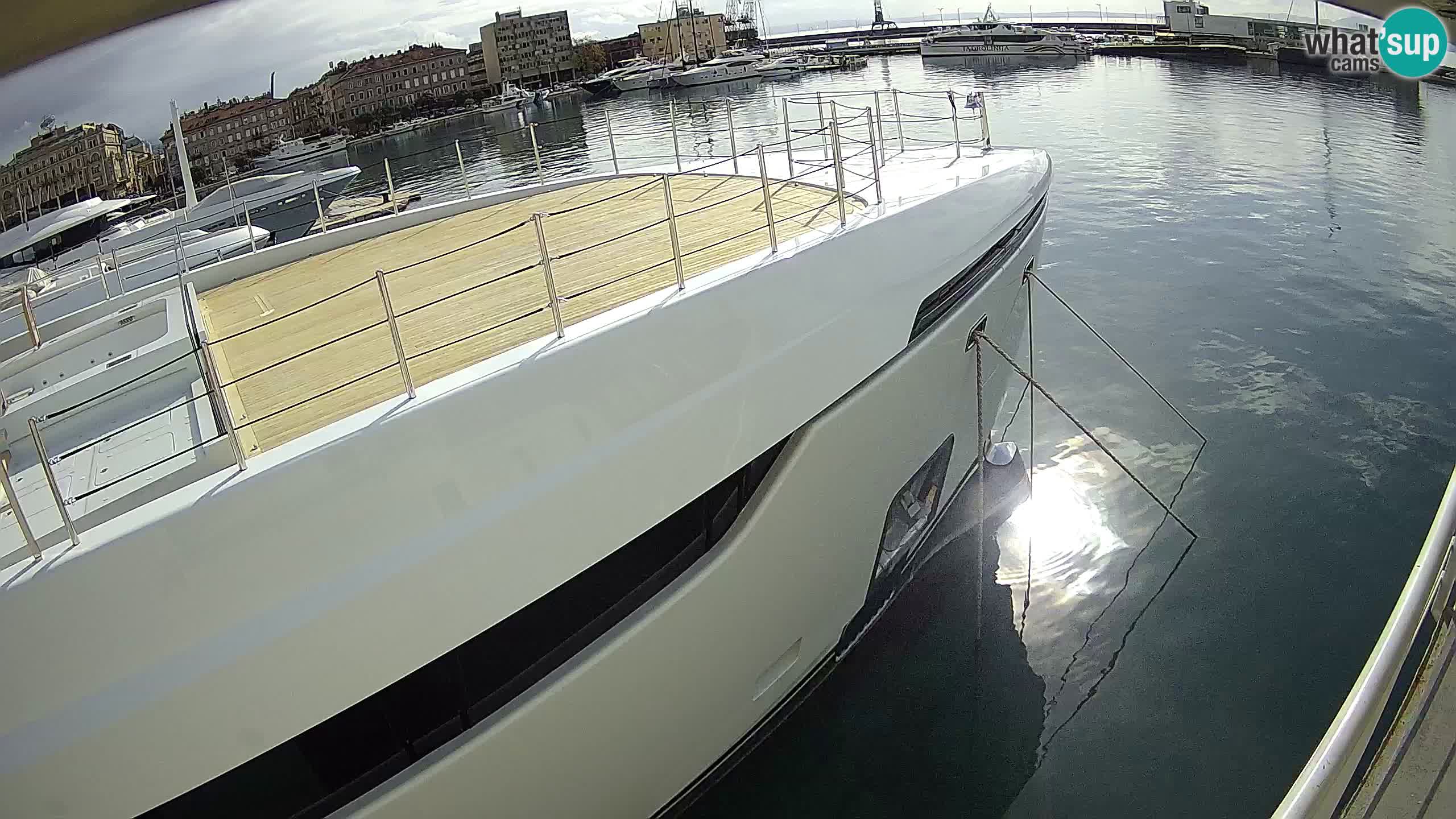 Rijeka – Botel Marina webcam en direct
