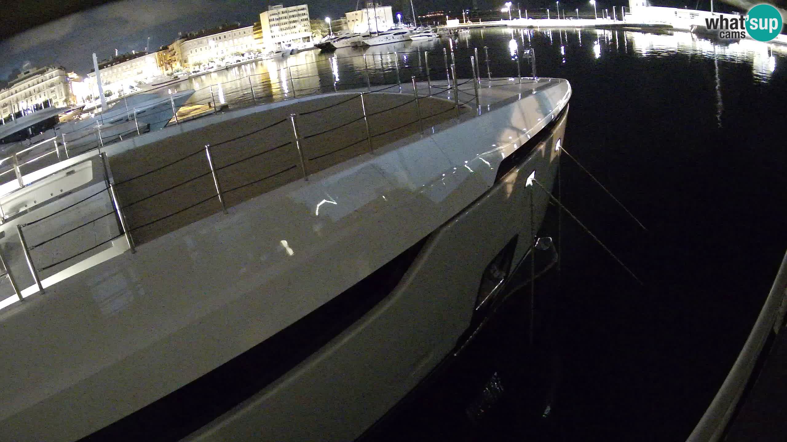 Botel Marina cámara web en vivo Rijeka