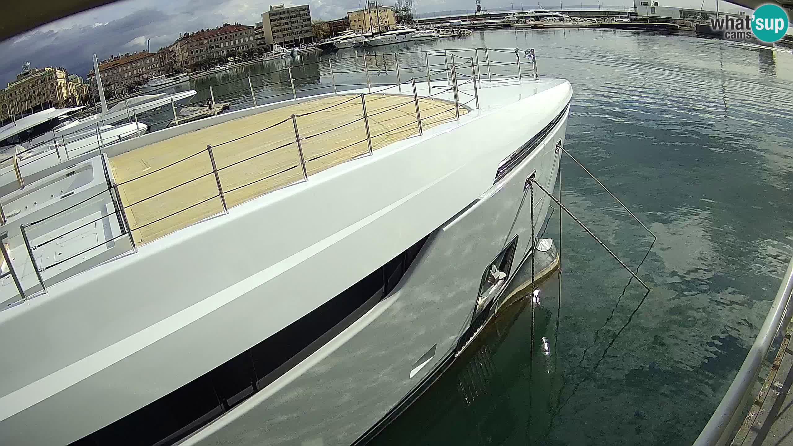 Rijeka – Botel Marina web kamera