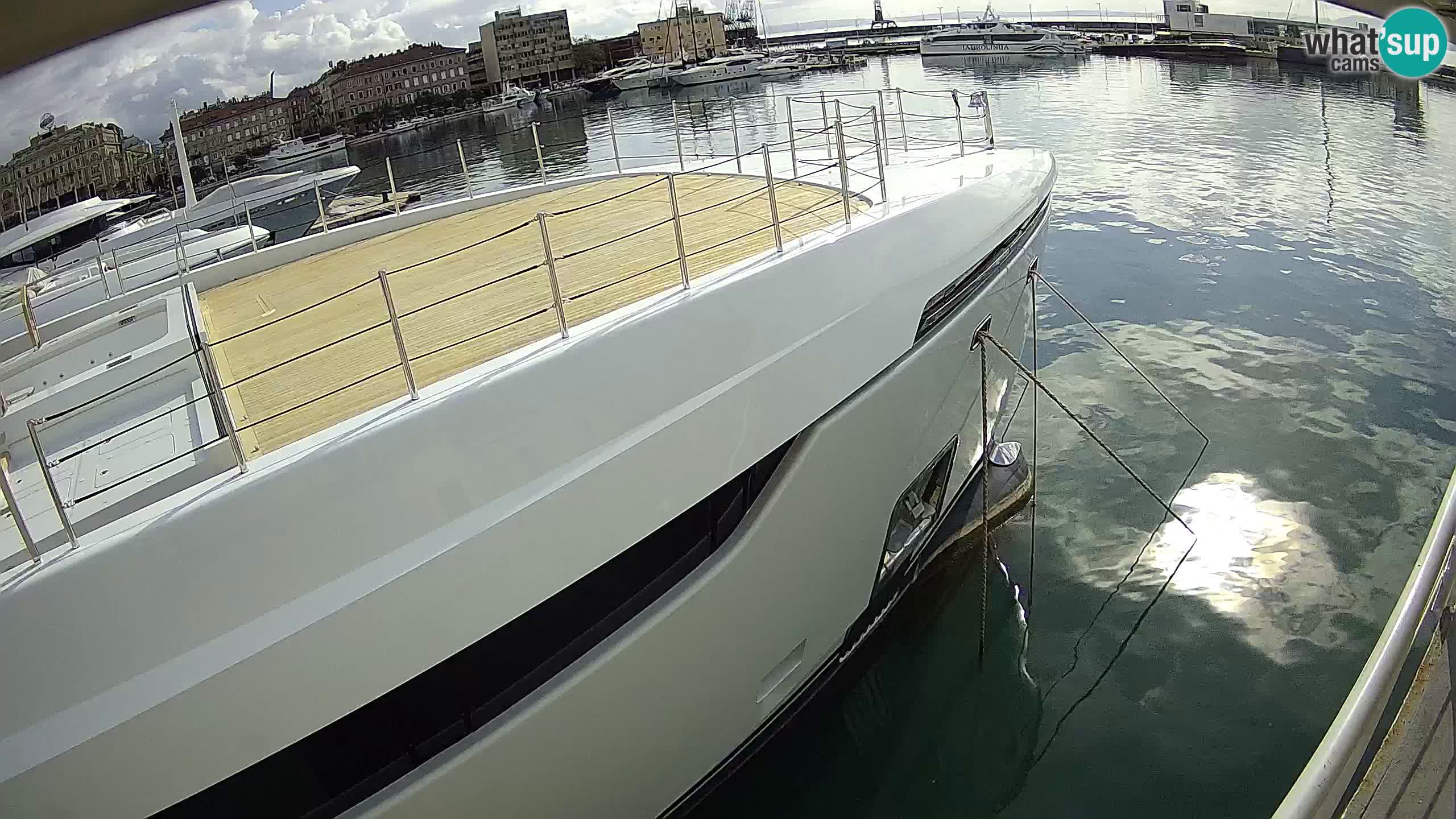 Reka – Botel Marina spletna kamera