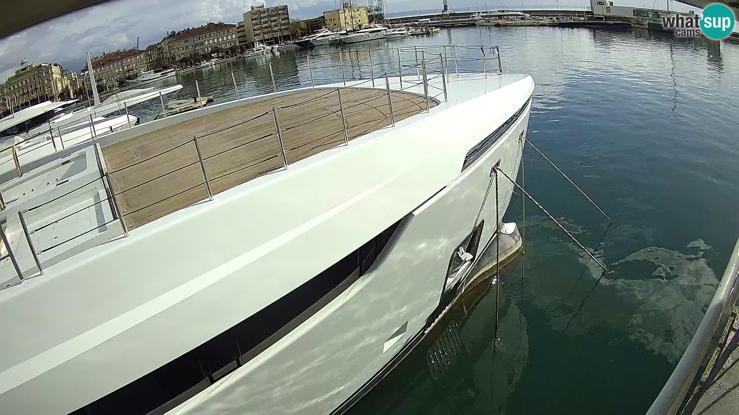 Reka – Botel Marina spletna kamera