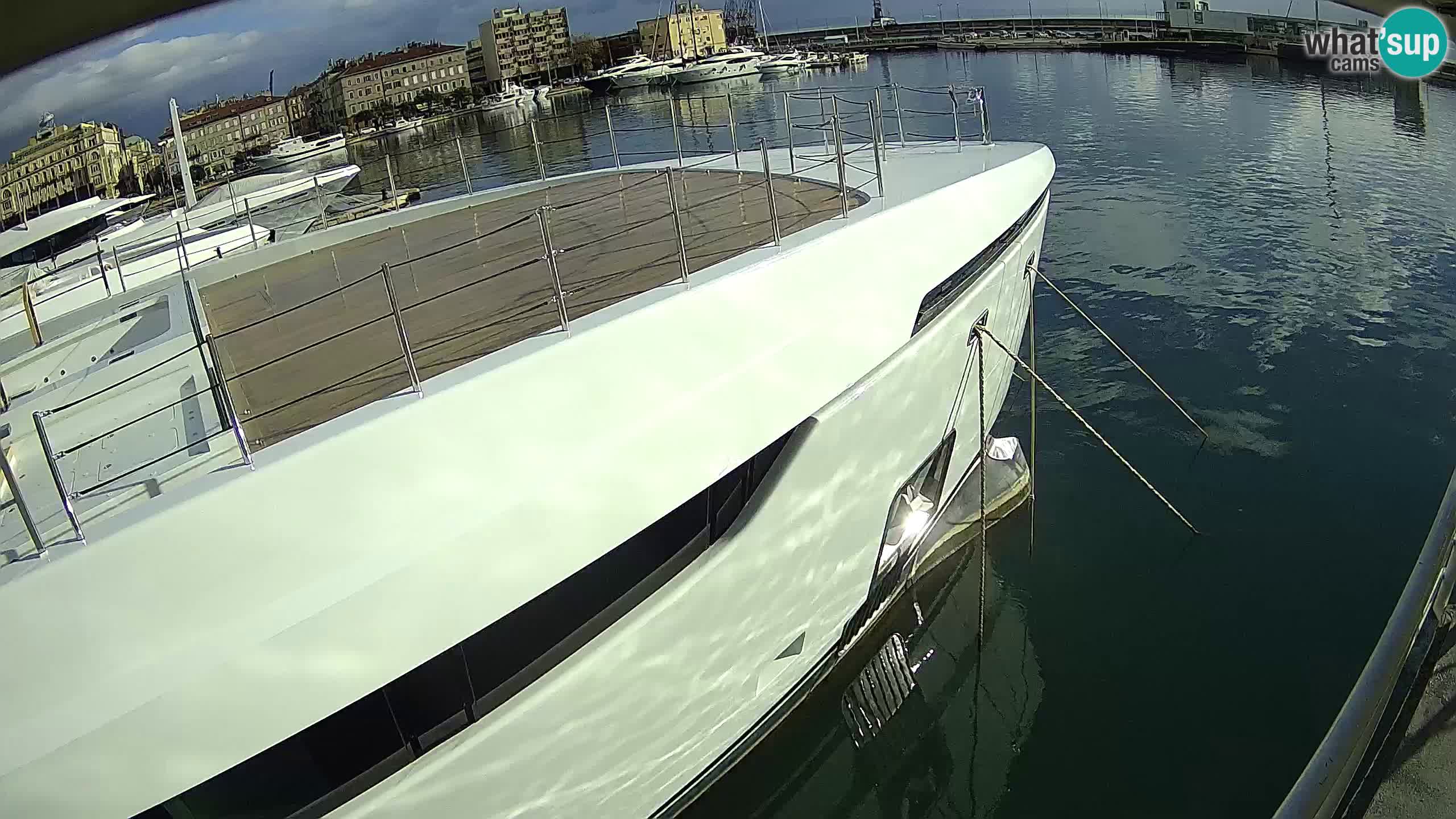 Rijeka – Botel Marina web kamera