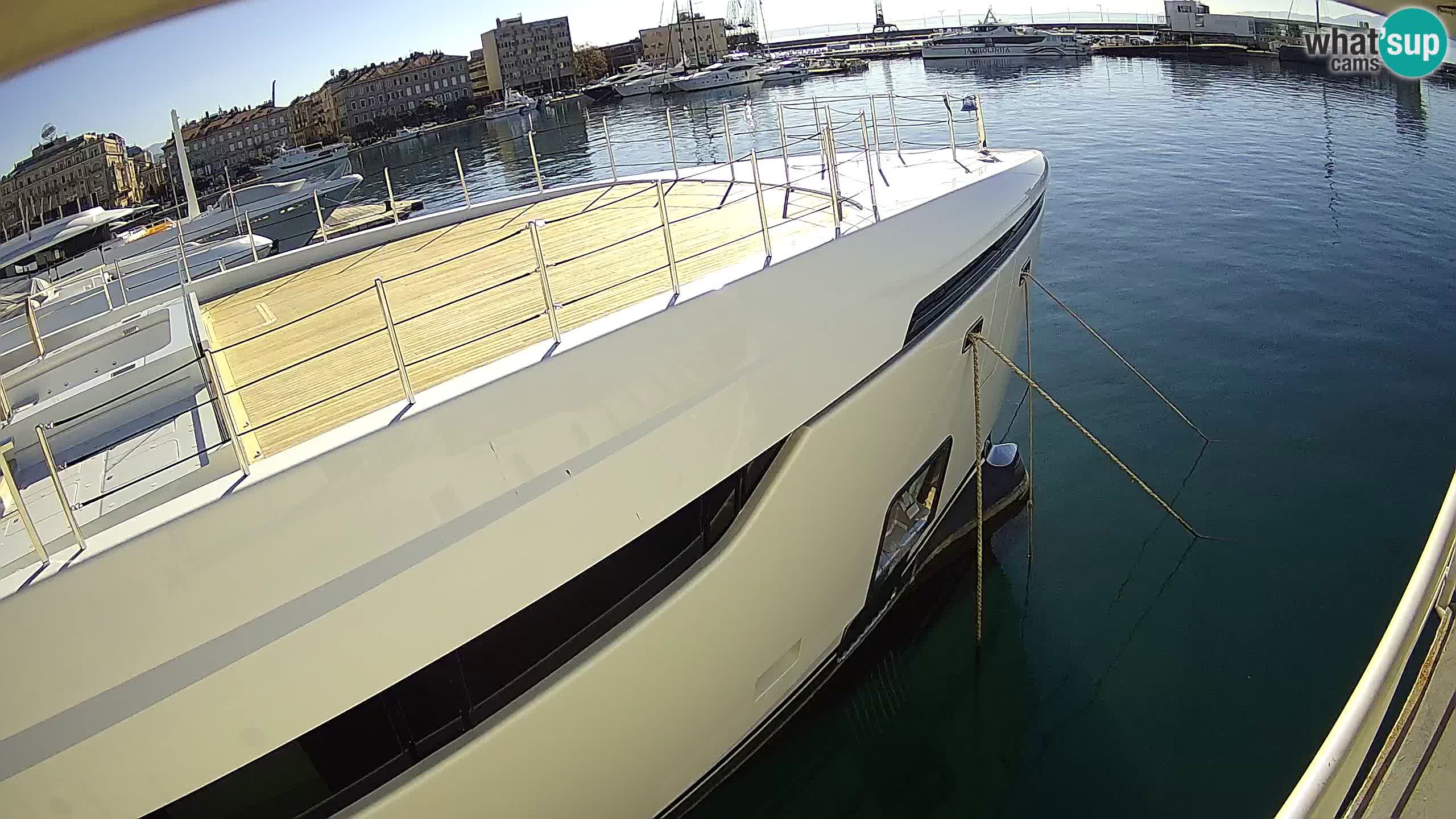 Botel Marina cámara web en vivo Rijeka
