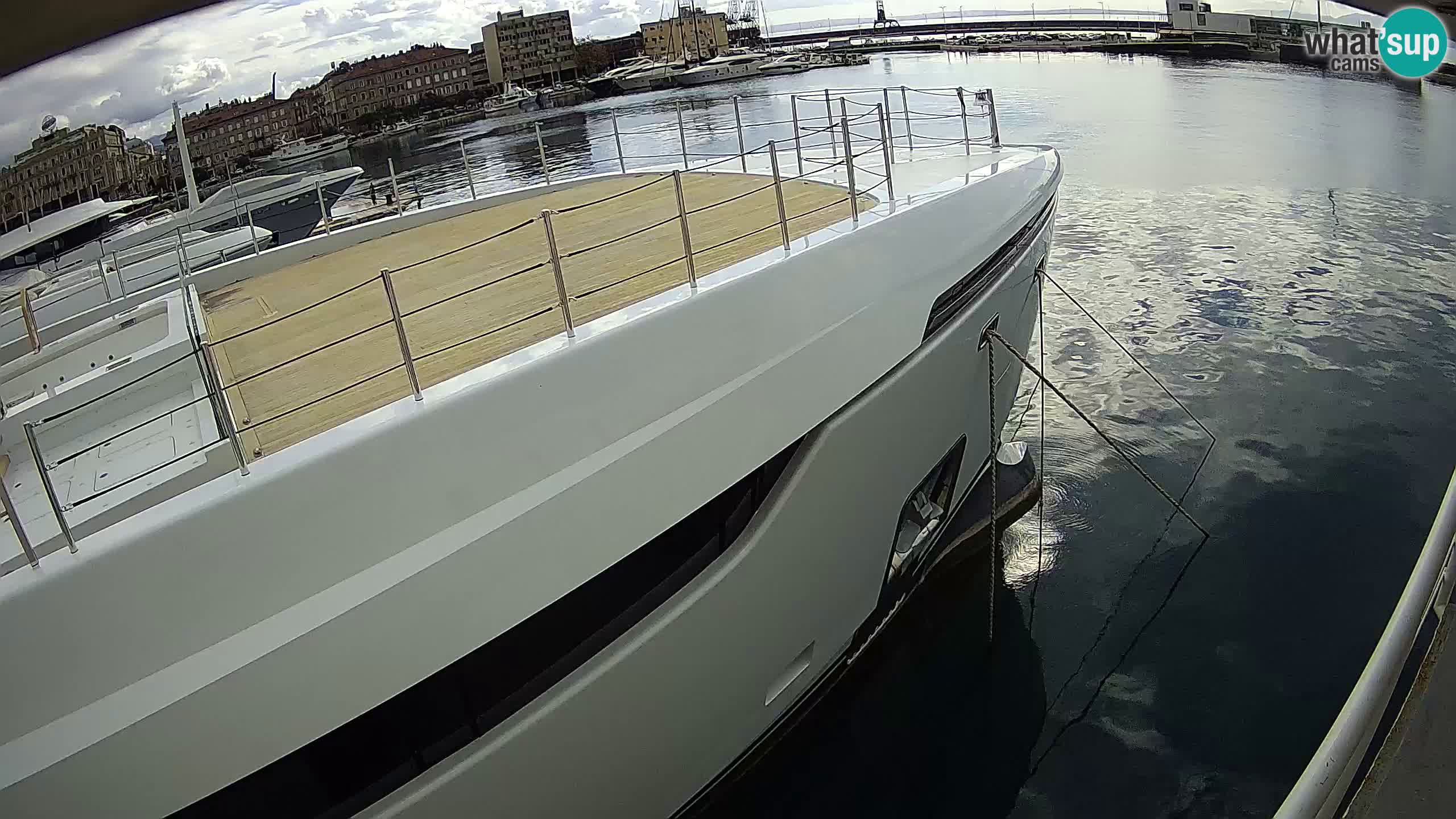 Rijeka – Botel Marina webcam en direct