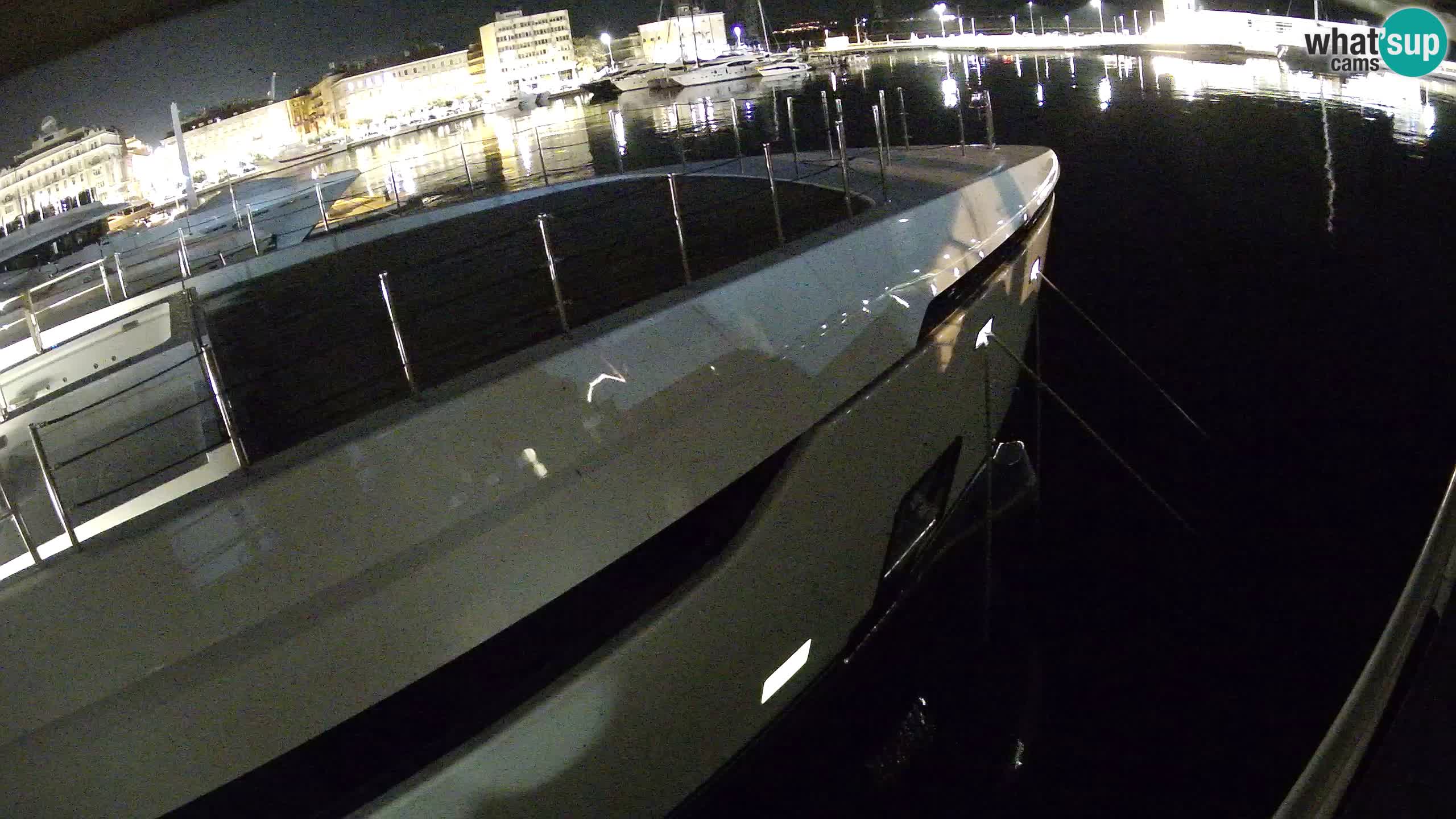 Botel Marina cámara web en vivo Rijeka