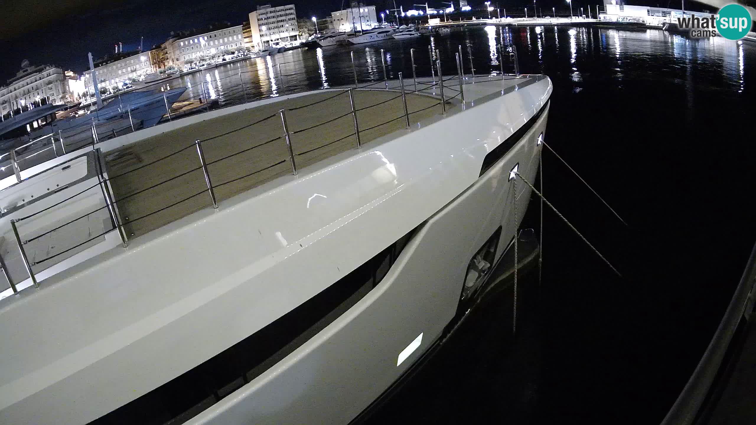 Rijeka – Botel Marina webcam en direct