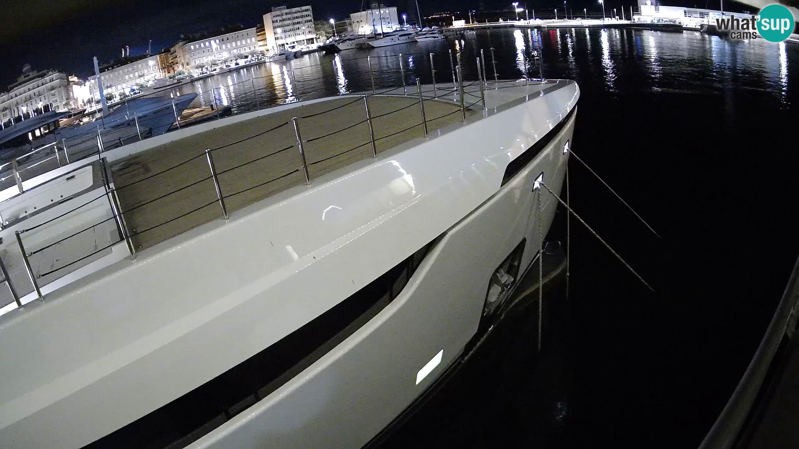 Reka – Botel Marina spletna kamera