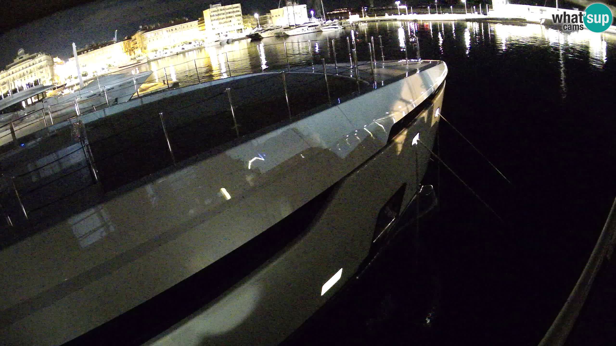 Rijeka – Botel Marina webcam en direct