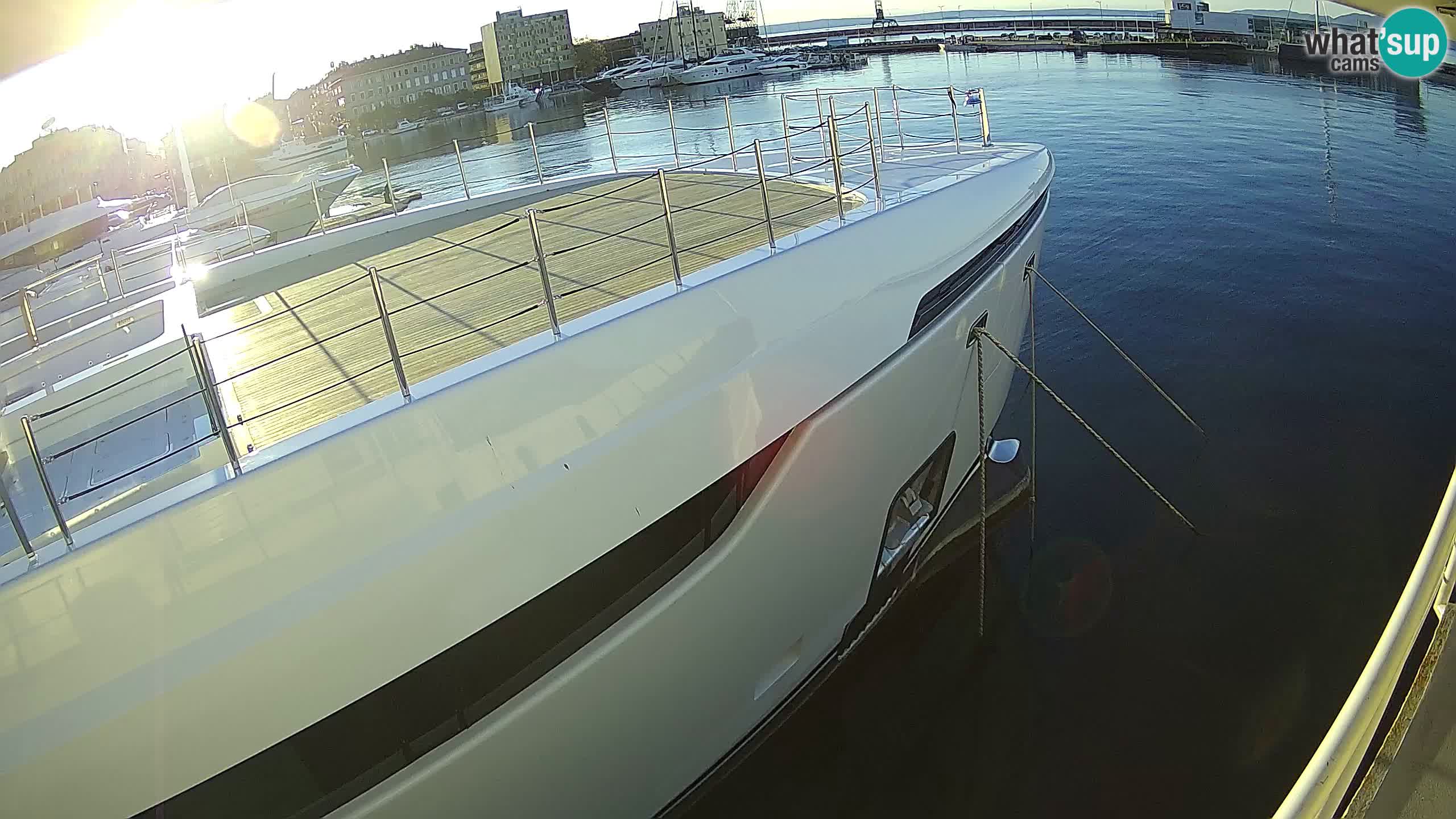 Rijeka – Botel Marina webcam en direct