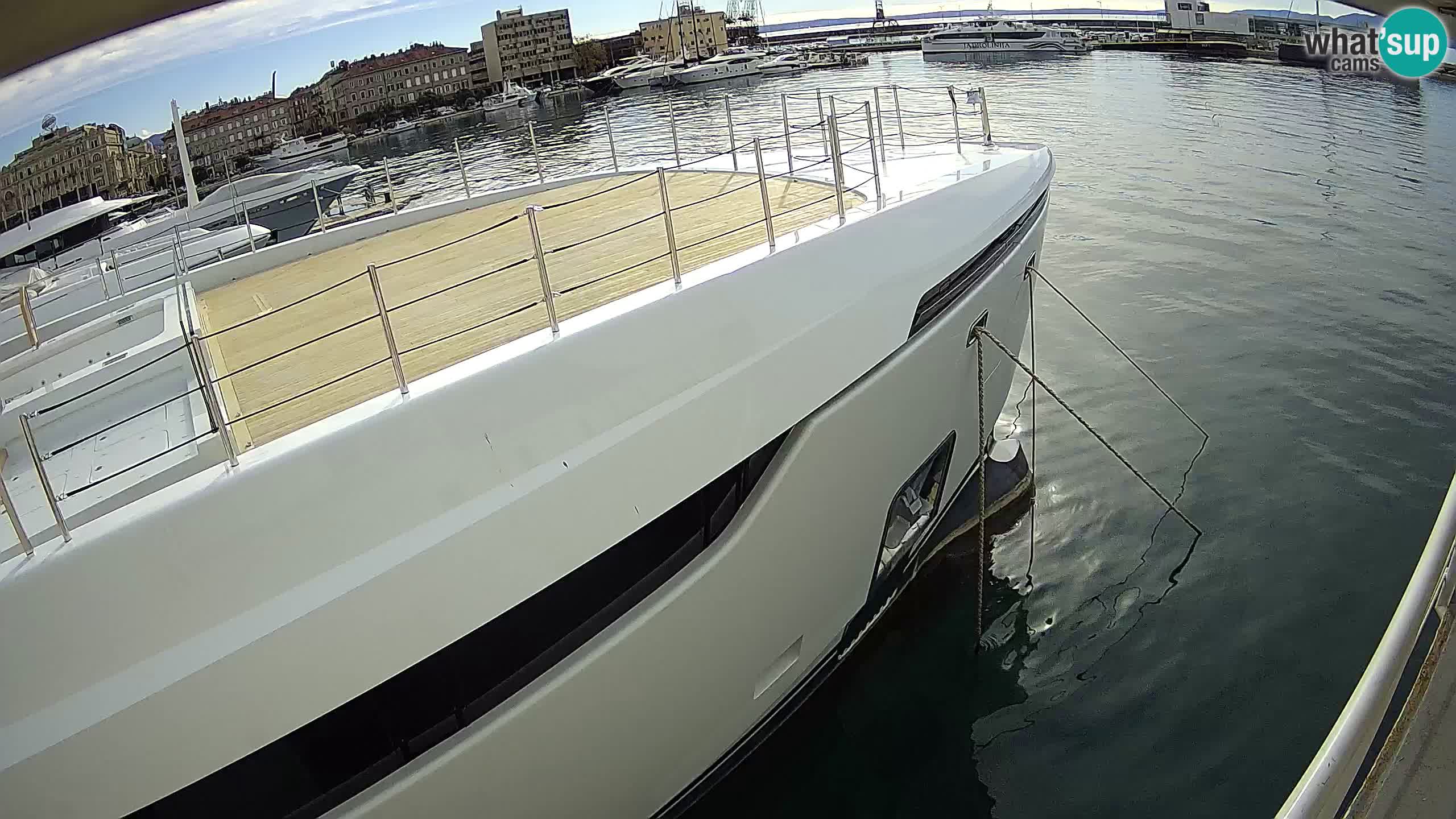 Botel Marina cámara web en vivo Rijeka