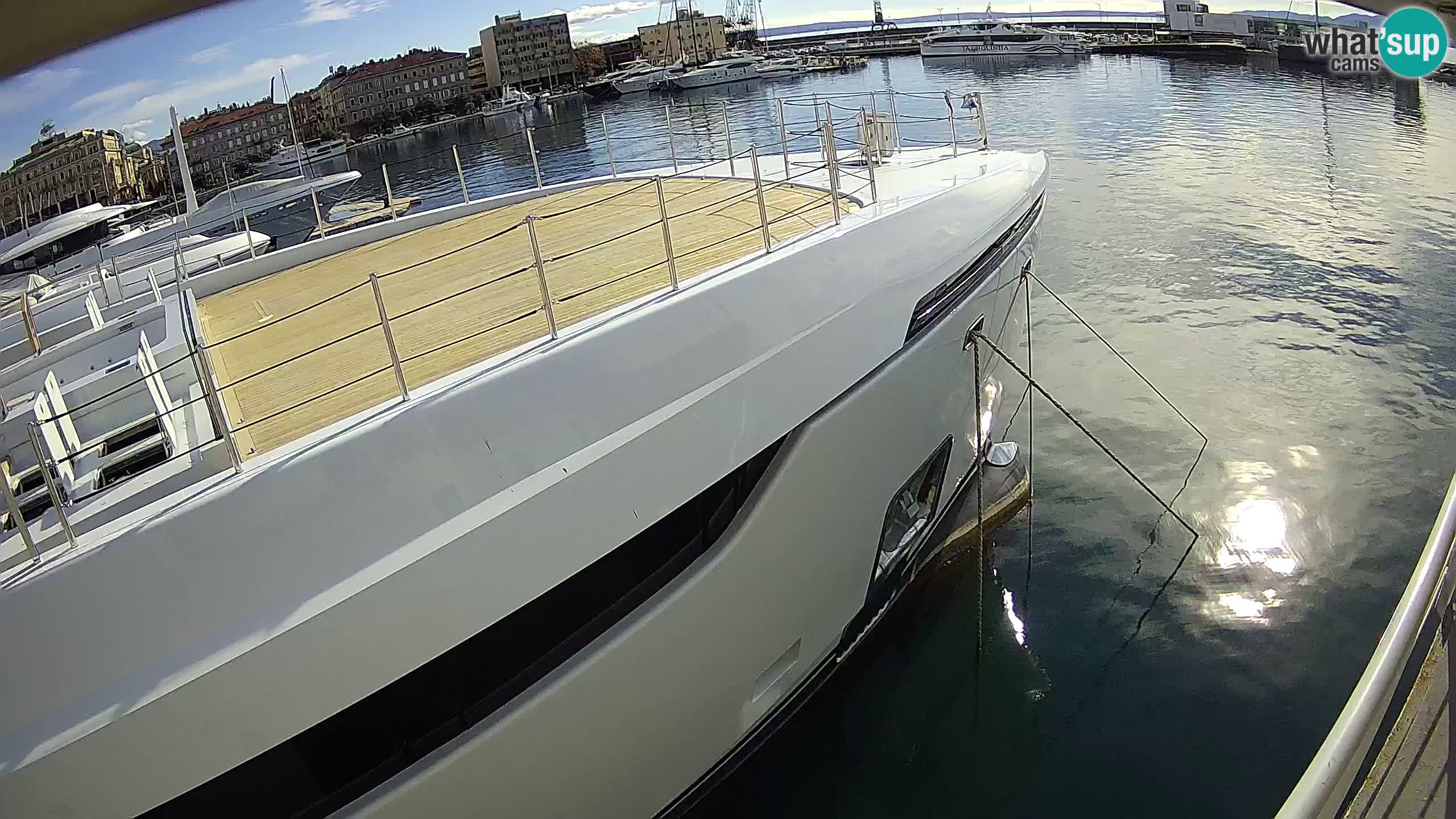 Rijeka – Botel Marina web kamera