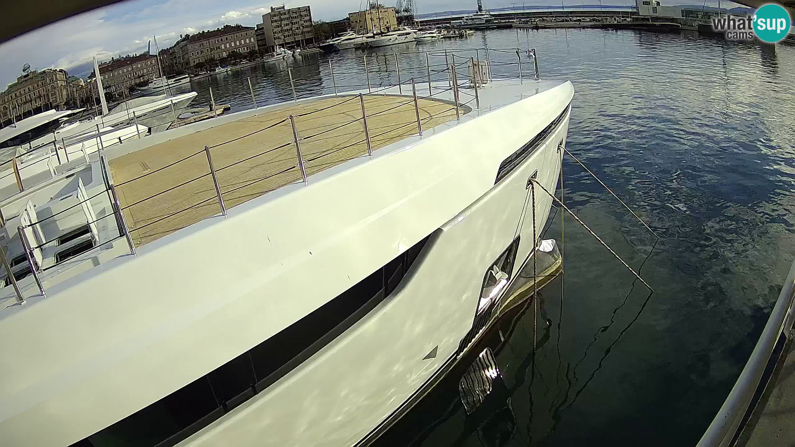 Rijeka – Botel Marina web kamera