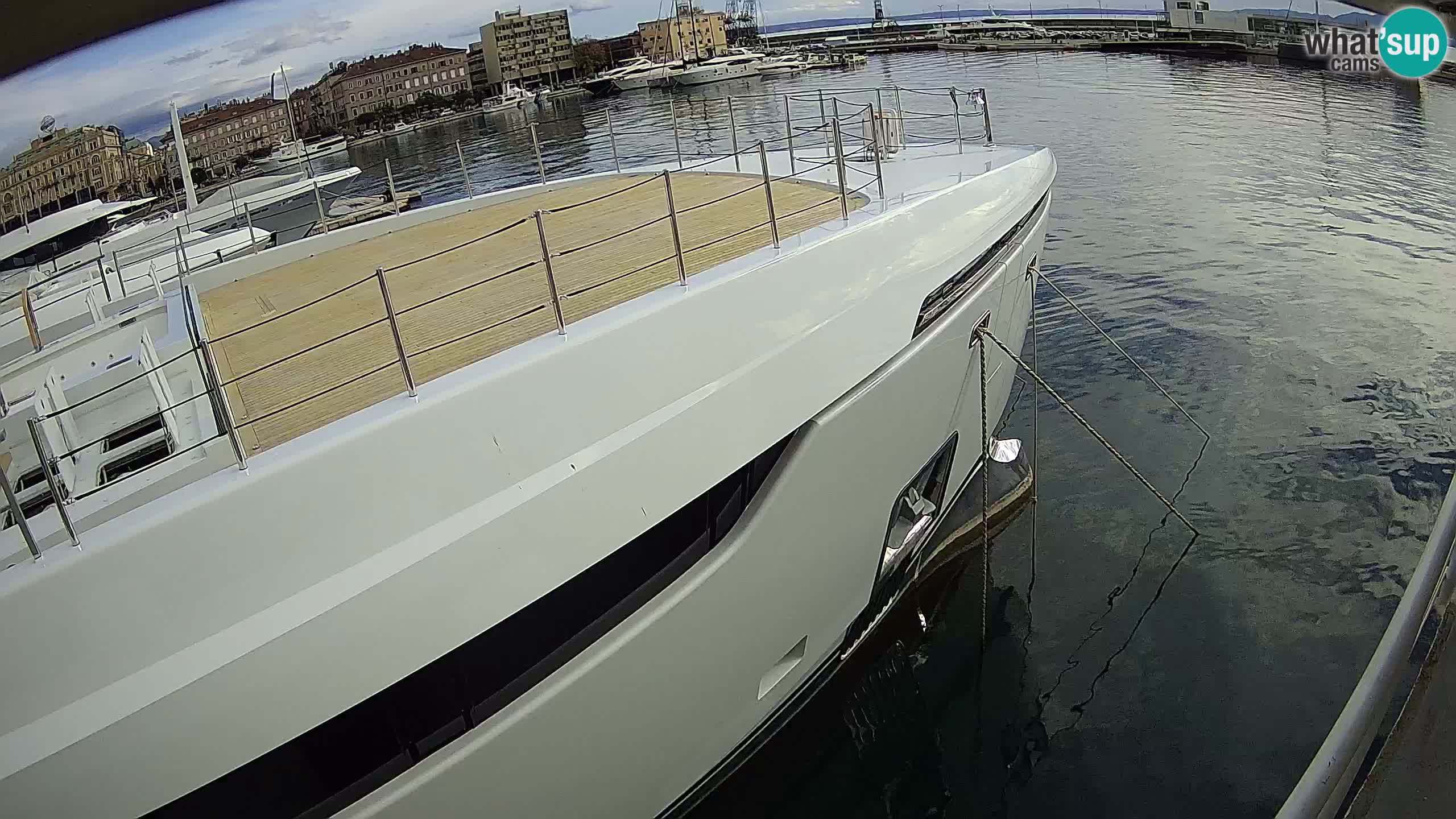 Rijeka – Botel Marina web kamera