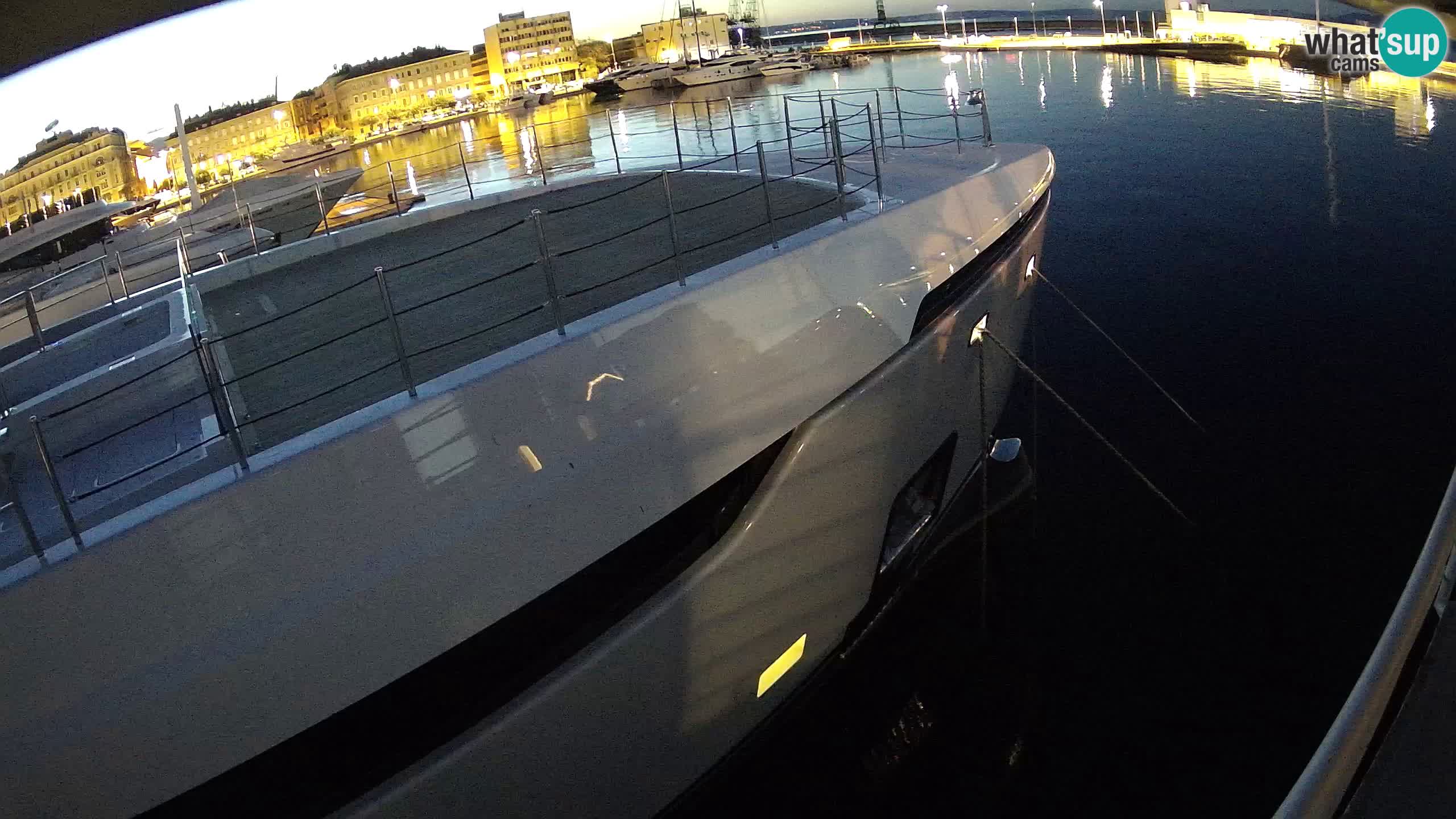 Rijeka – Botel Marina webcam en direct