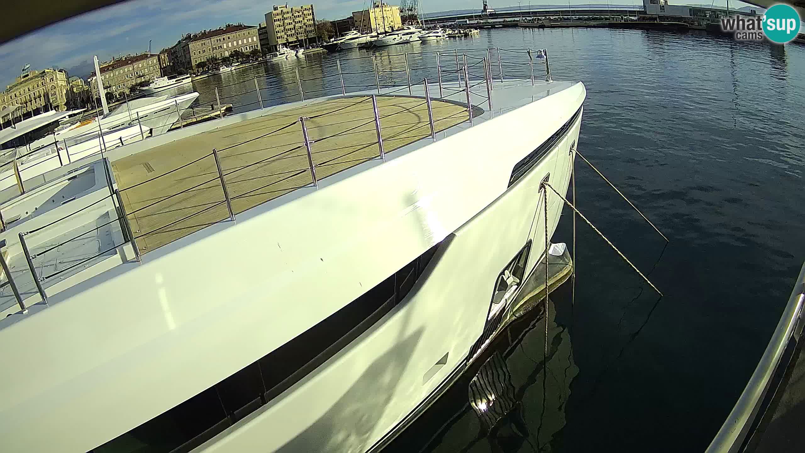 Rijeka – Botel Marina webcam en direct