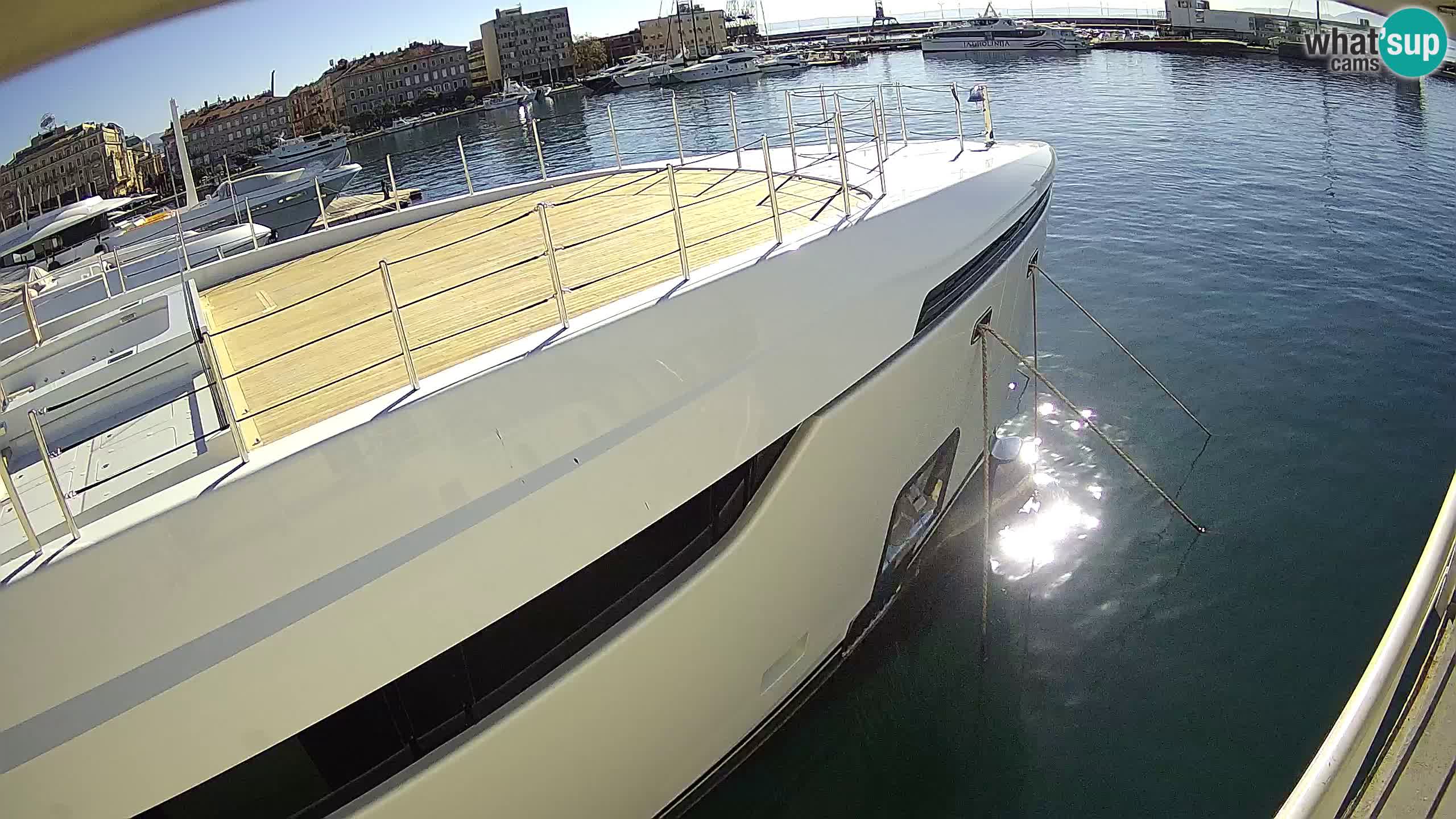 Reka – Botel Marina spletna kamera
