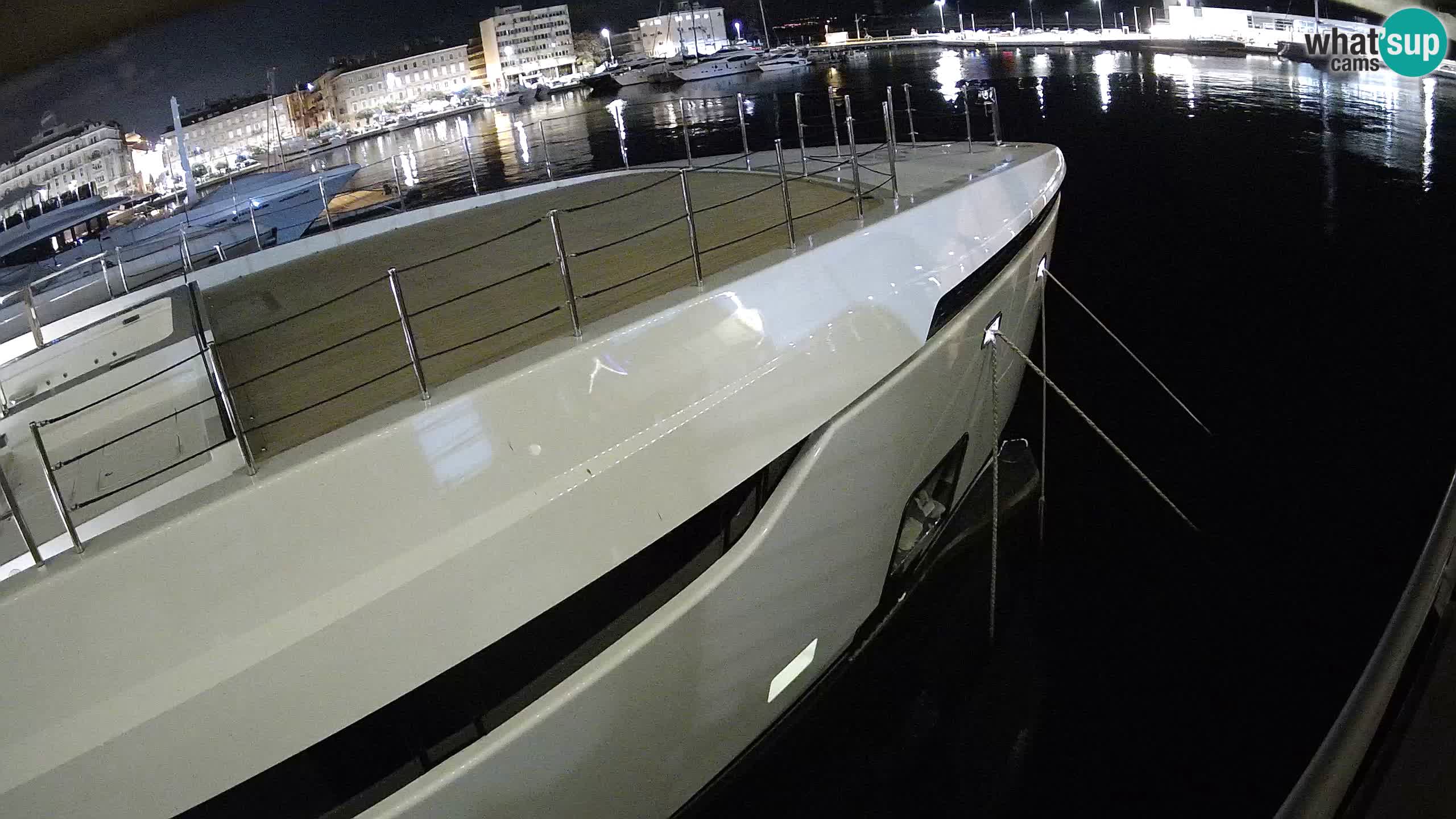 Botel Marina cámara web en vivo Rijeka