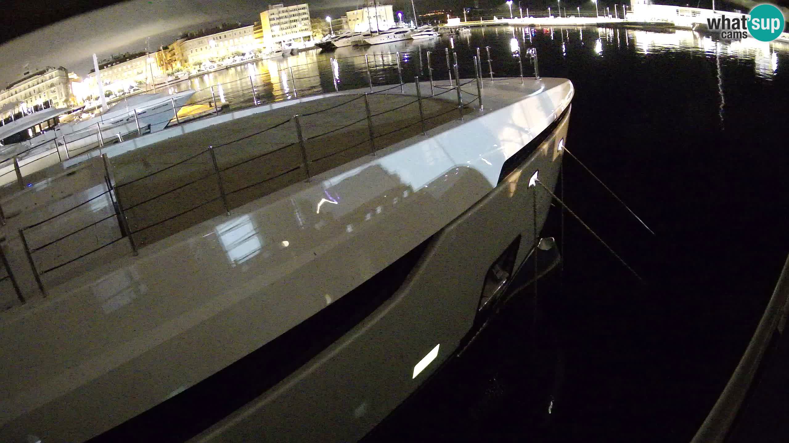 Botel Marina cámara web en vivo Rijeka