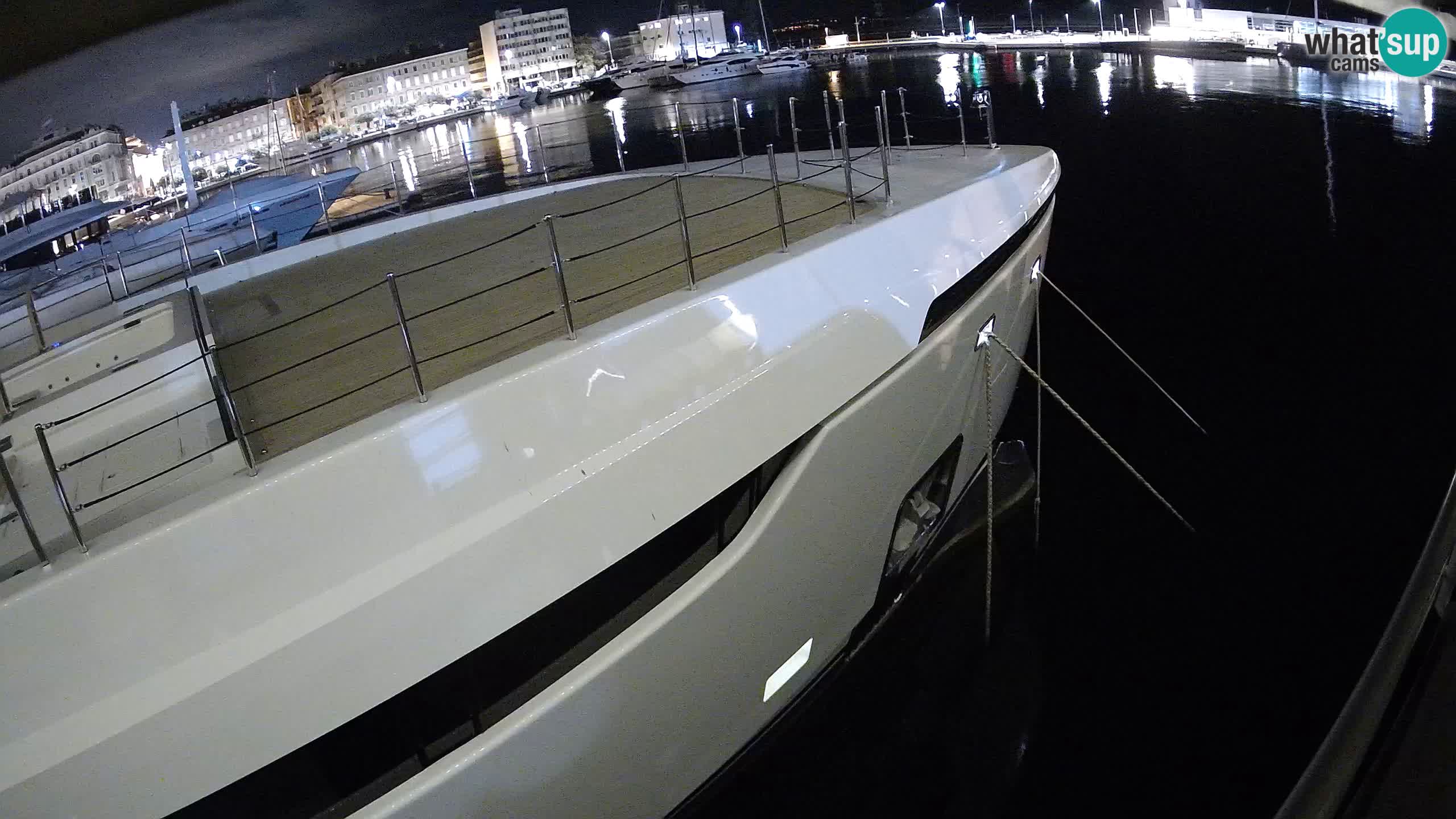 Reka – Botel Marina spletna kamera