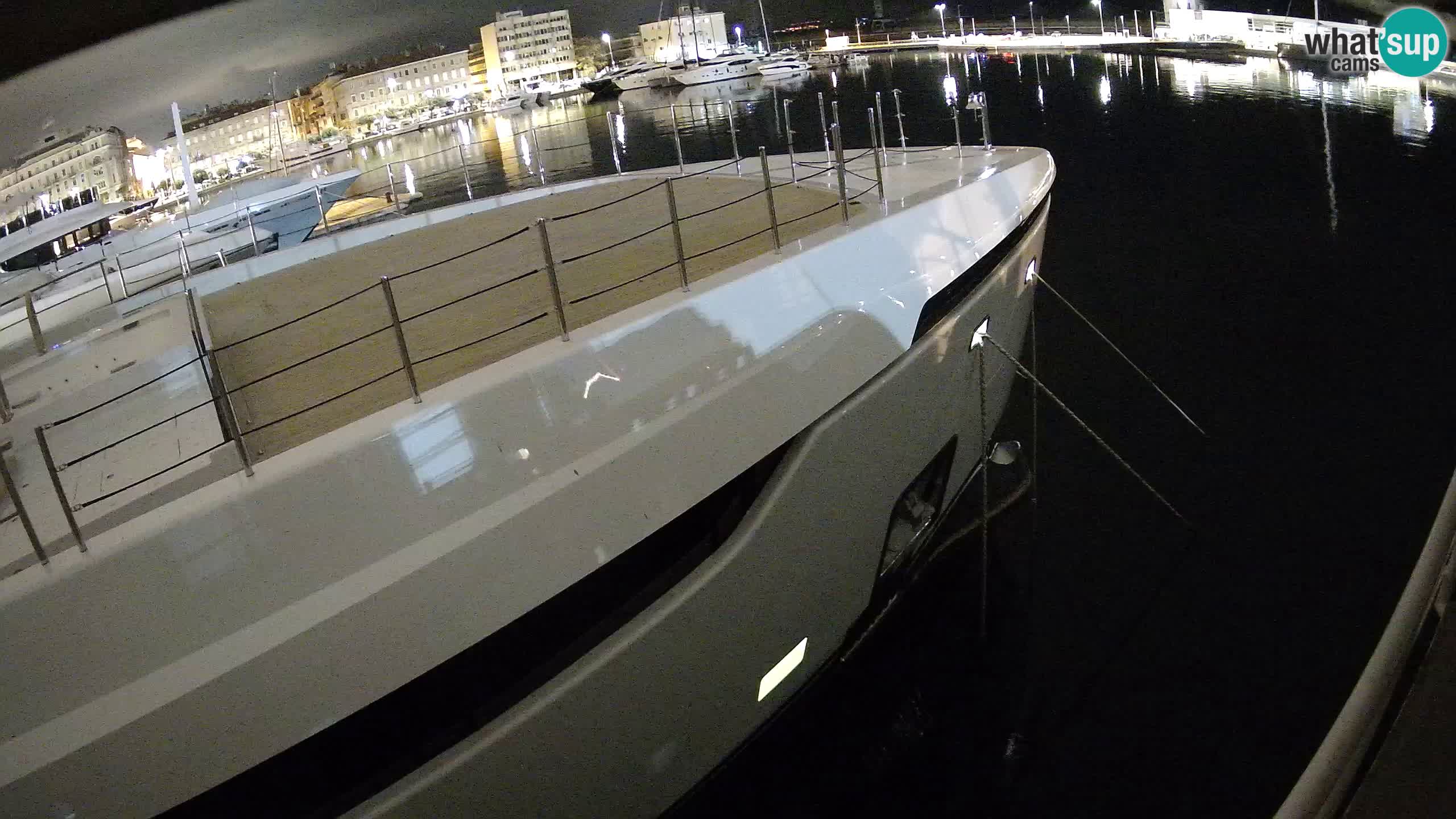 Rijeka – Botel Marina webcam en direct