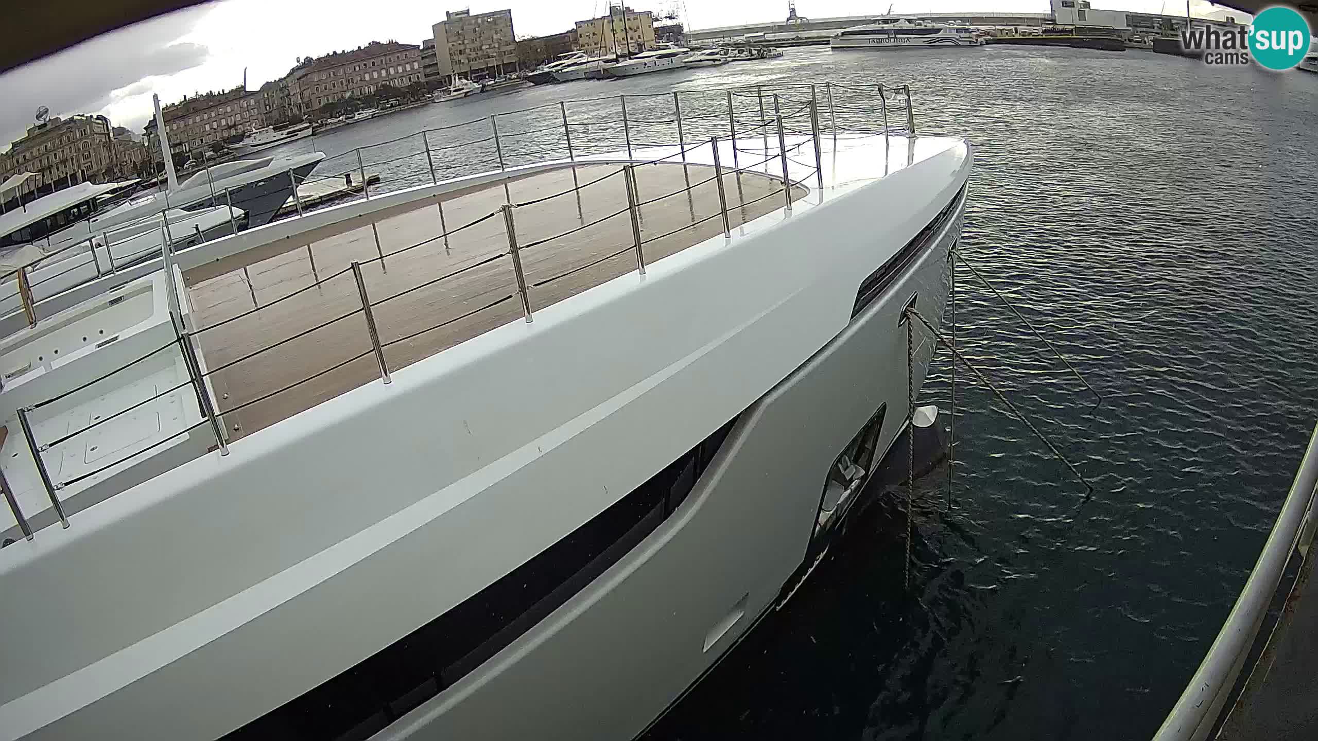 Rijeka – Botel Marina webcam en direct