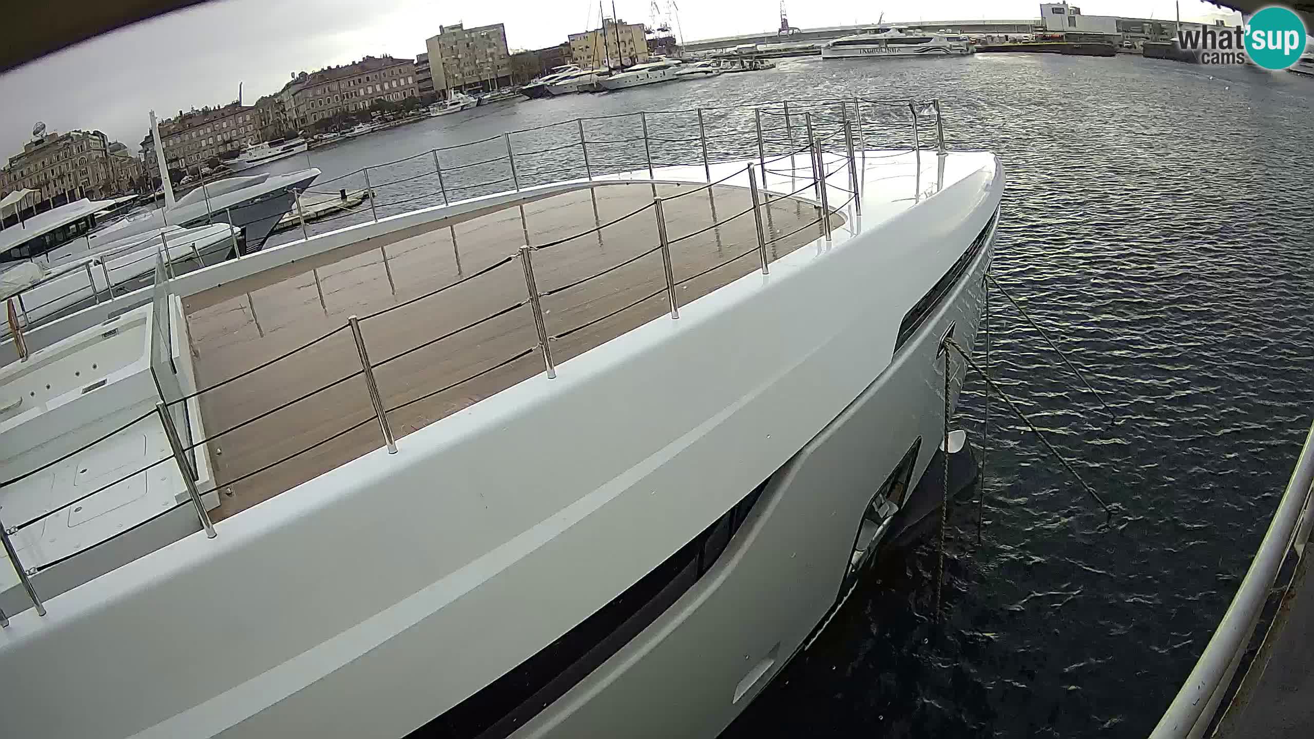 Rijeka – Botel Marina web kamera