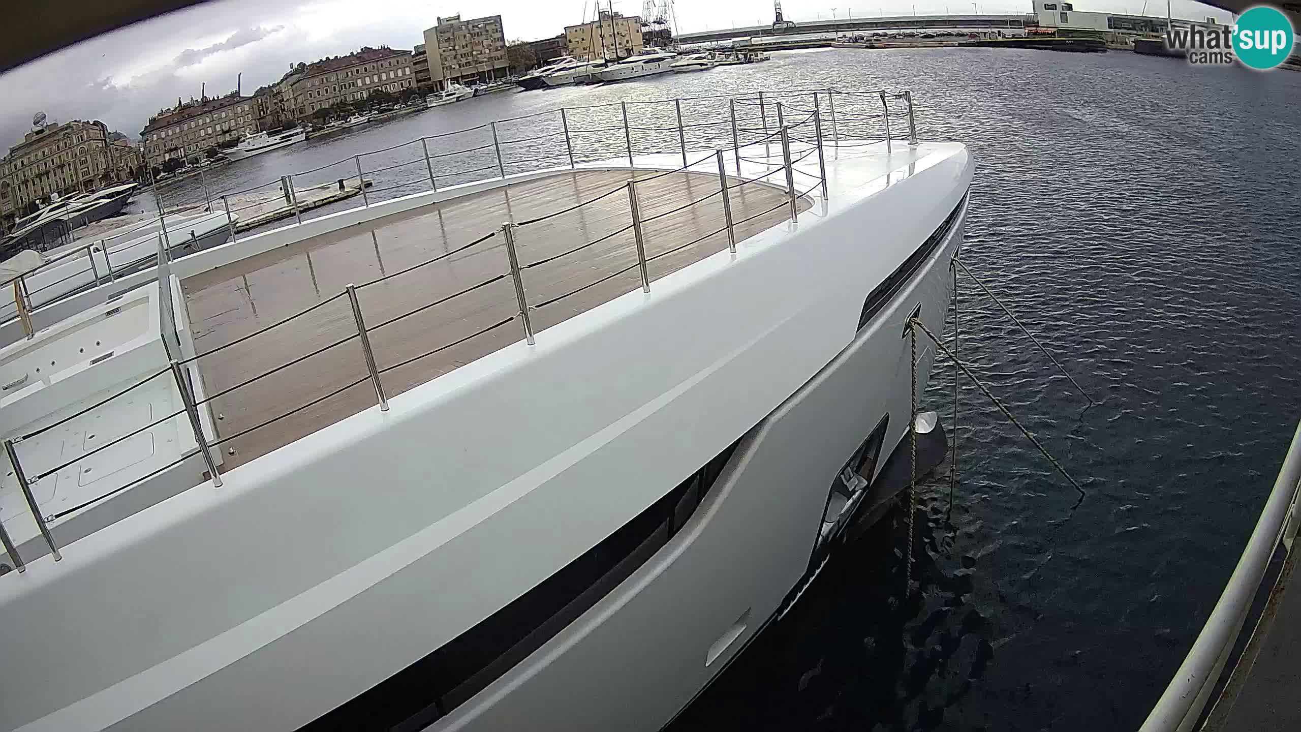 Rijeka – Botel Marina web kamera