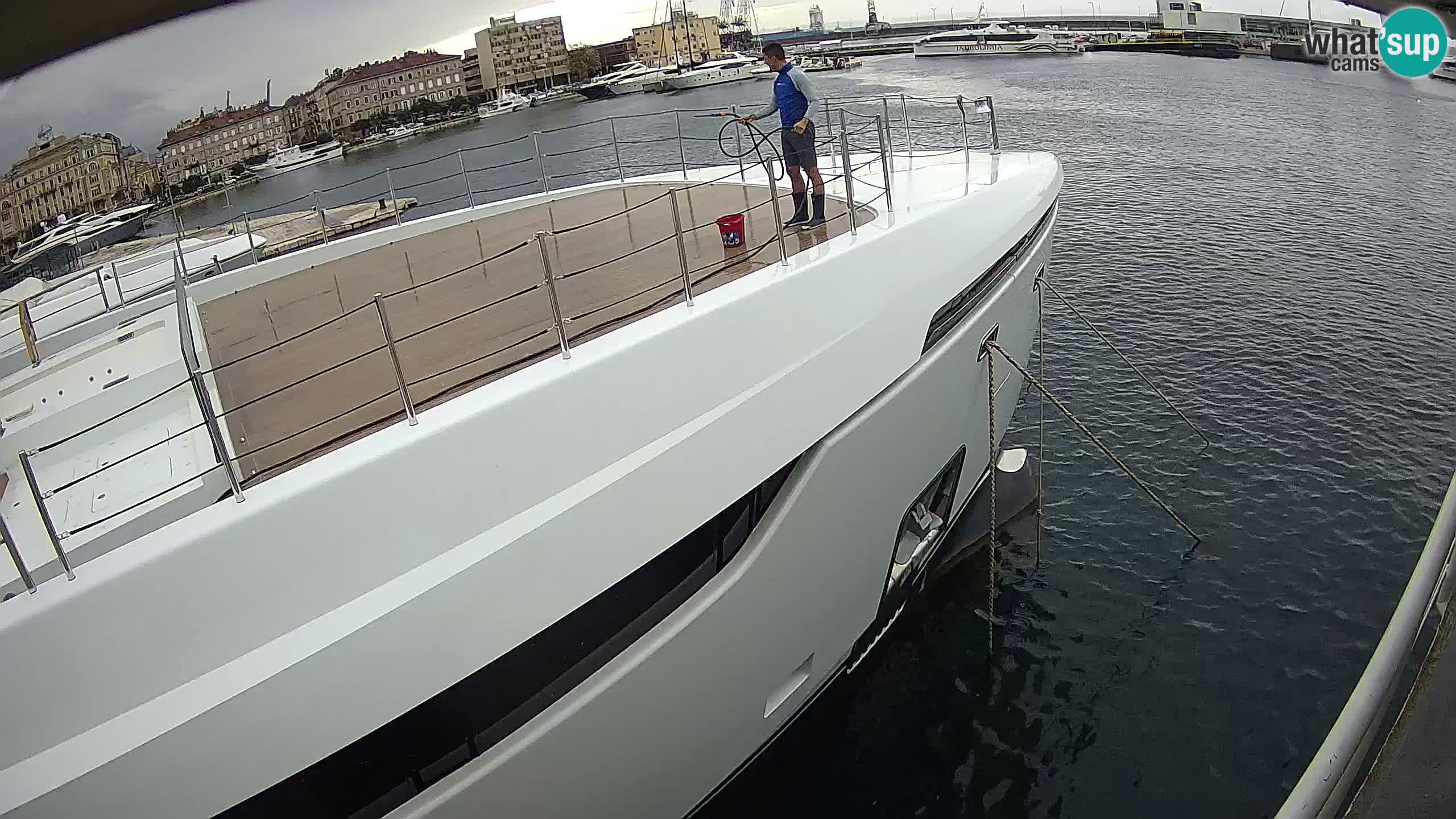 Rijeka – Botel Marina web kamera