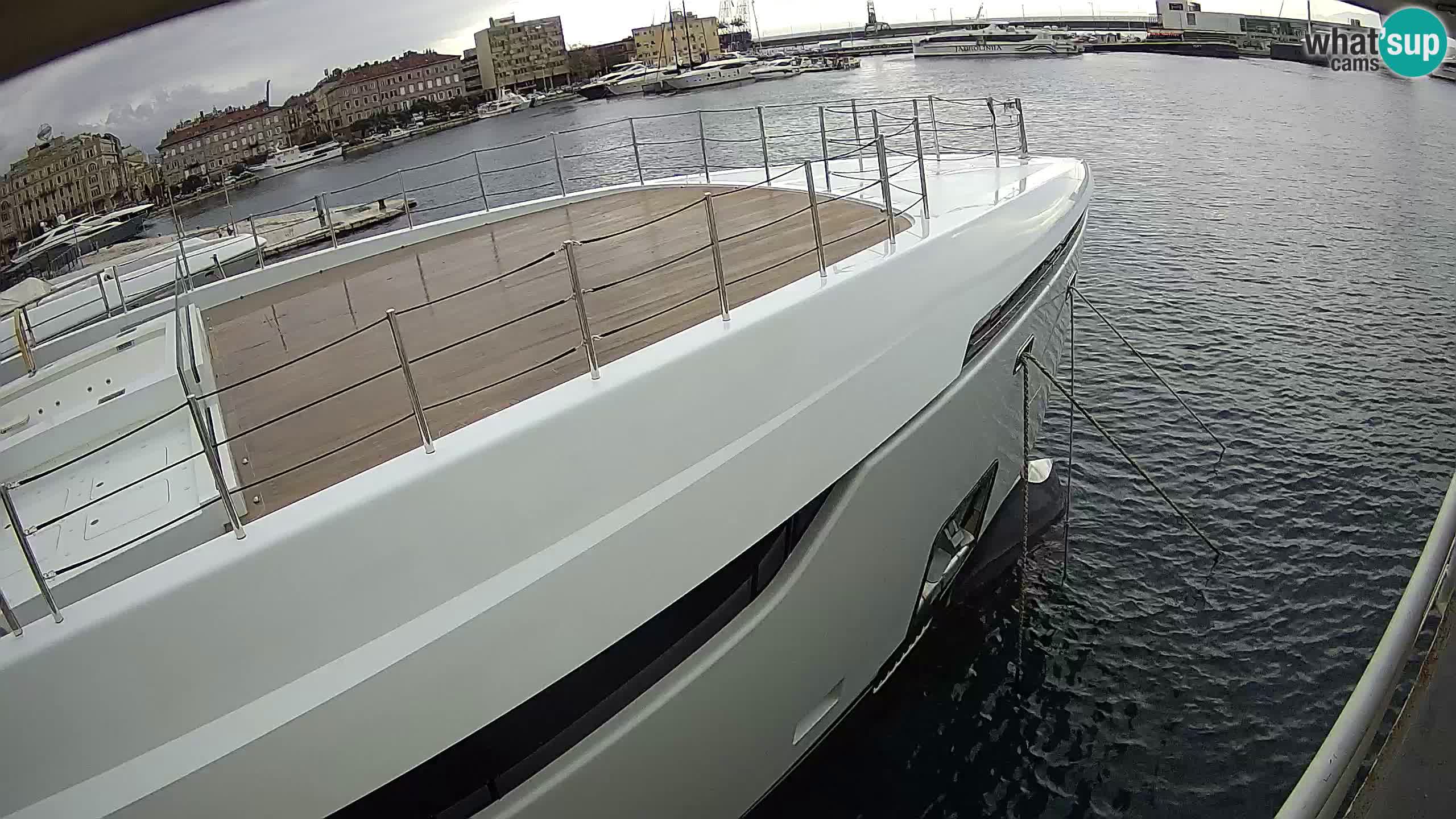 Rijeka – Botel Marina web kamera