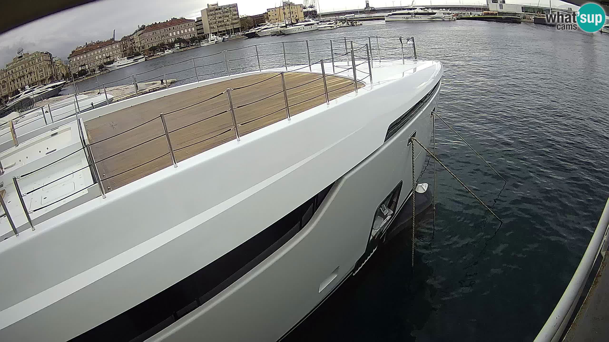 Rijeka – Botel Marina web kamera