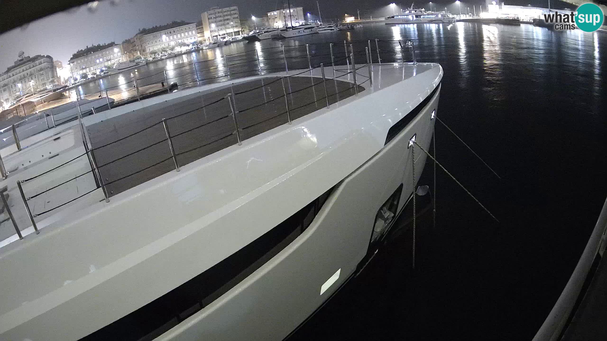 Rijeka – Botel Marina web kamera