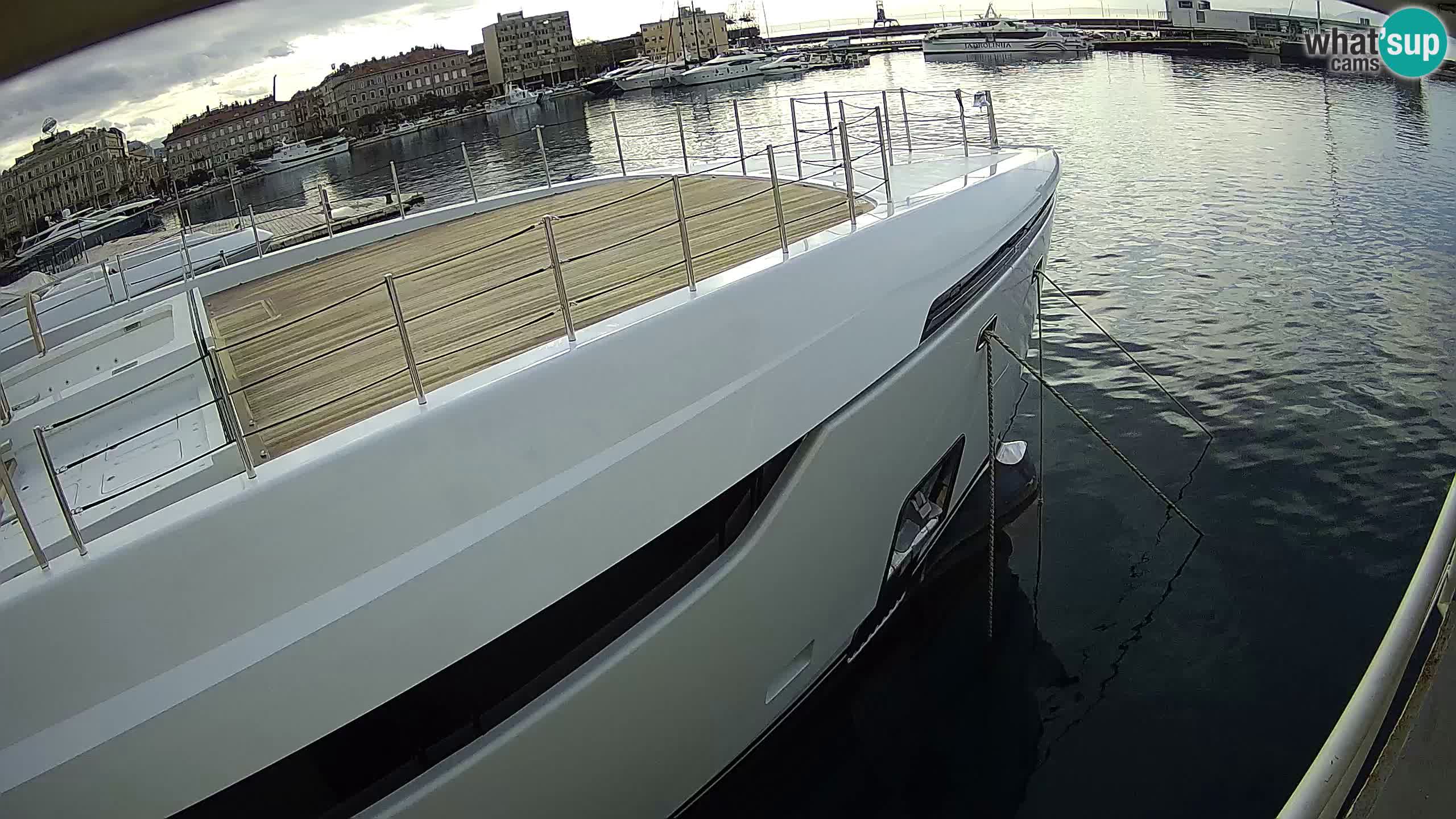 Rijeka – Botel Marina web kamera