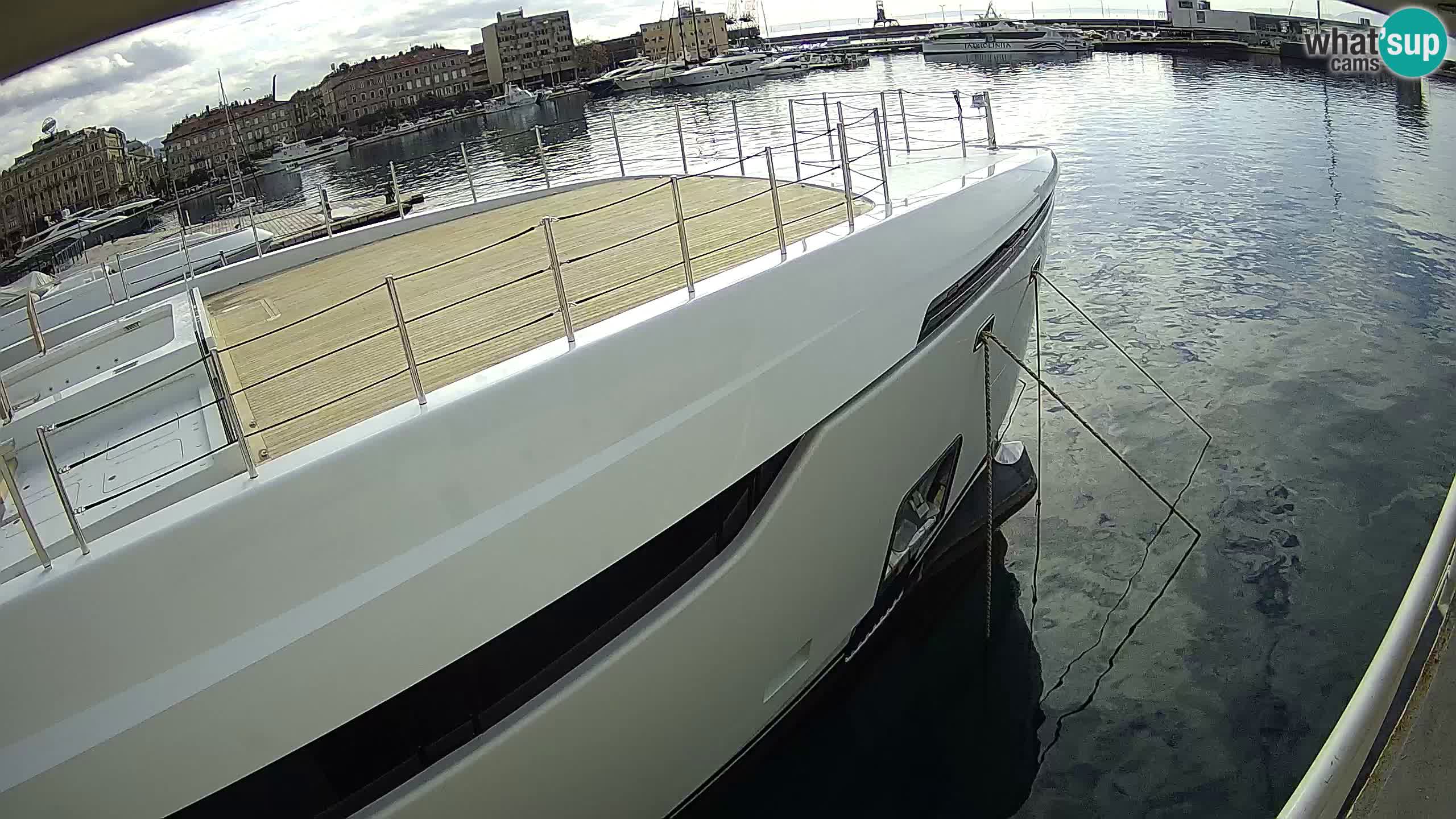Rijeka – Botel Marina web kamera