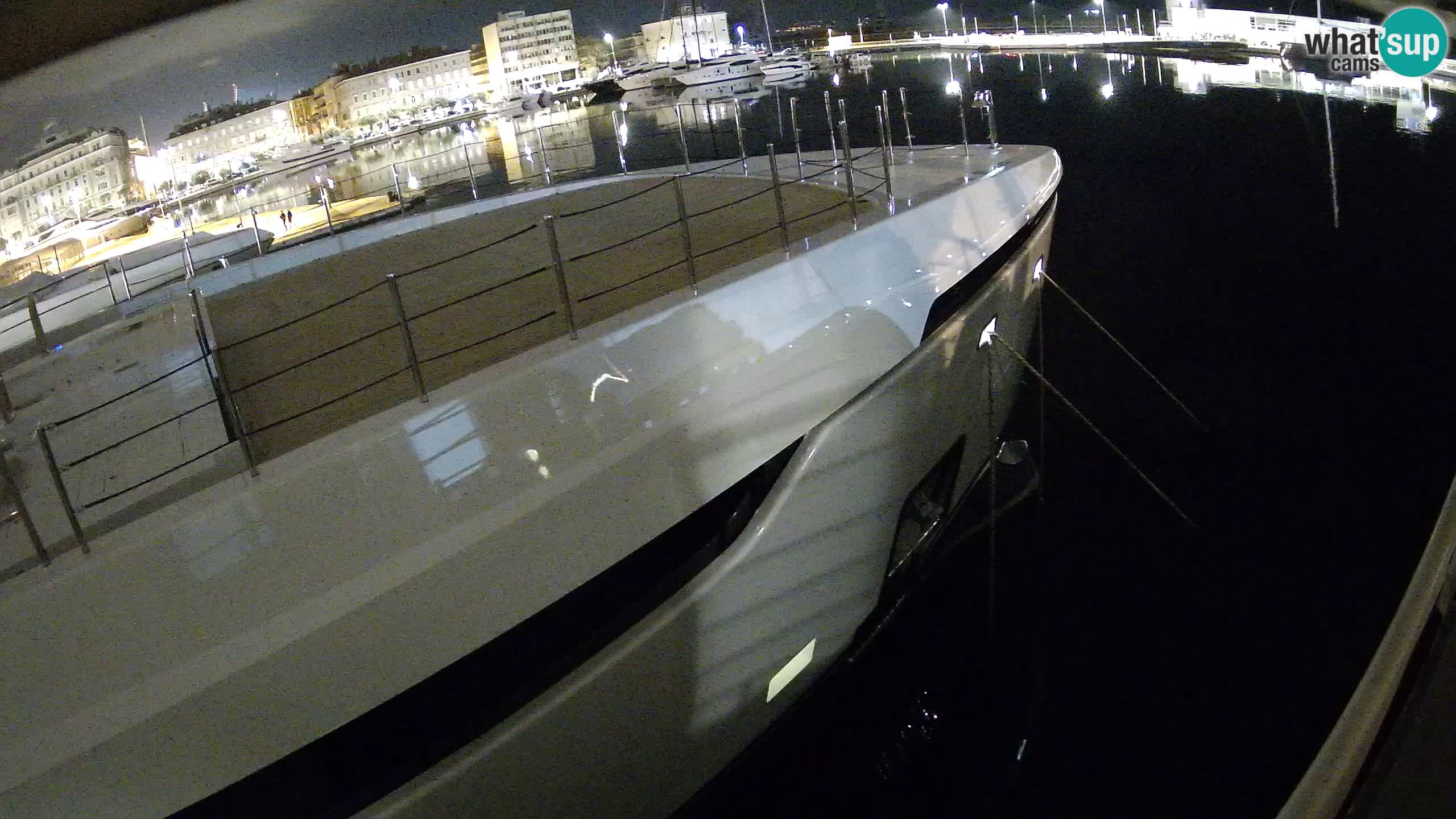 Botel Marina cámara web en vivo Rijeka