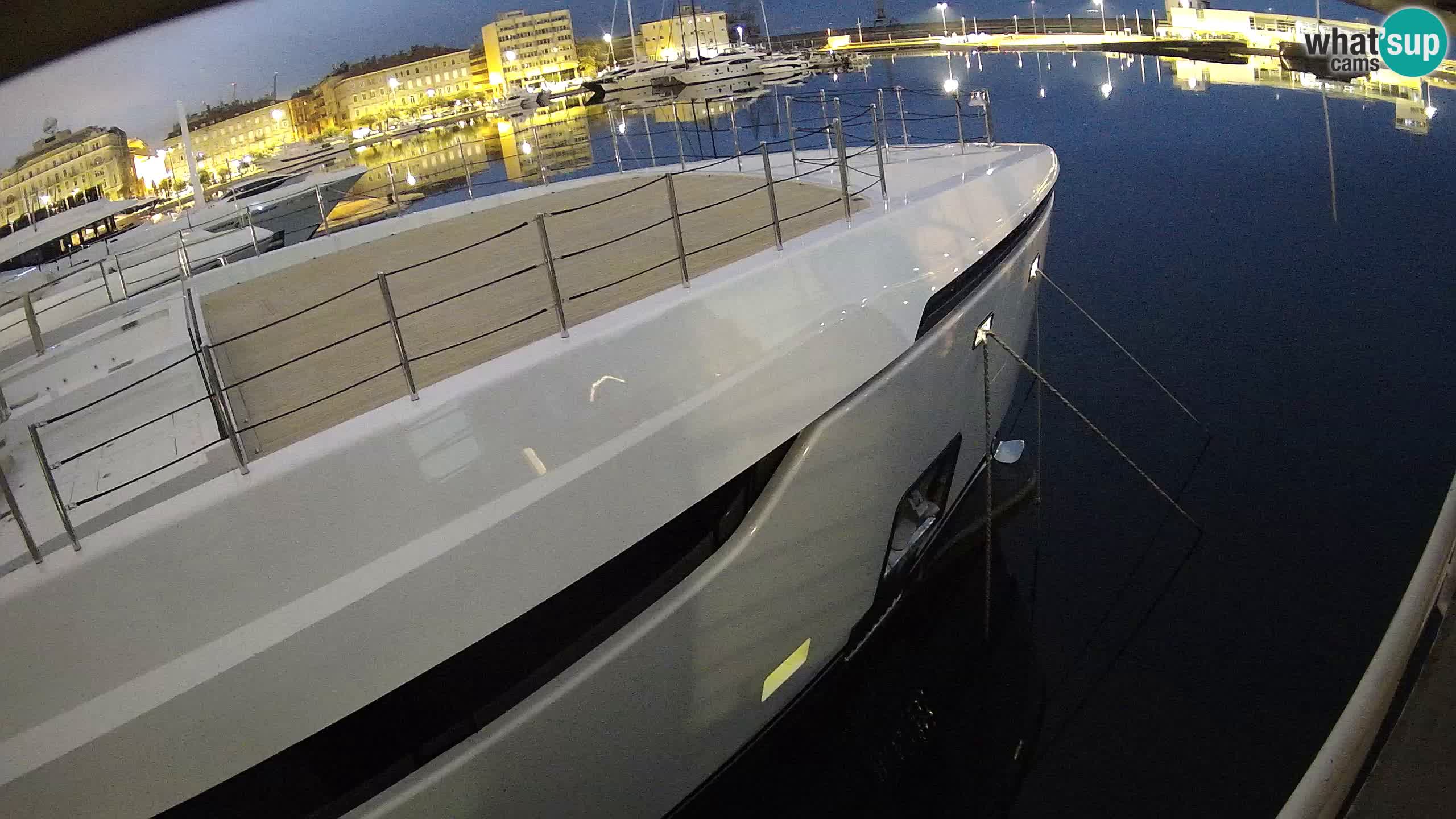Rijeka – Botel Marina webcam en direct