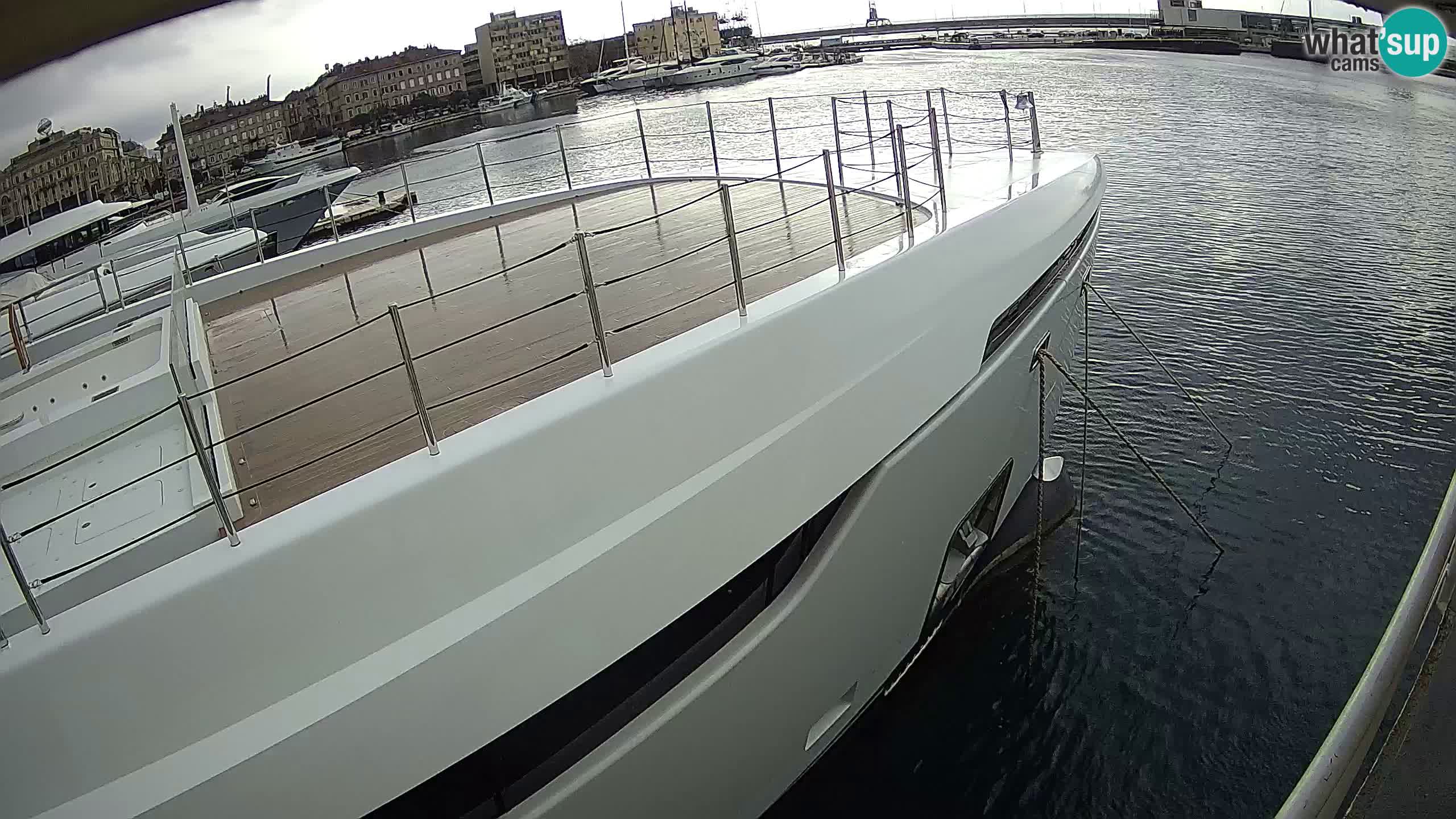 Rijeka – Botel Marina webcam en direct