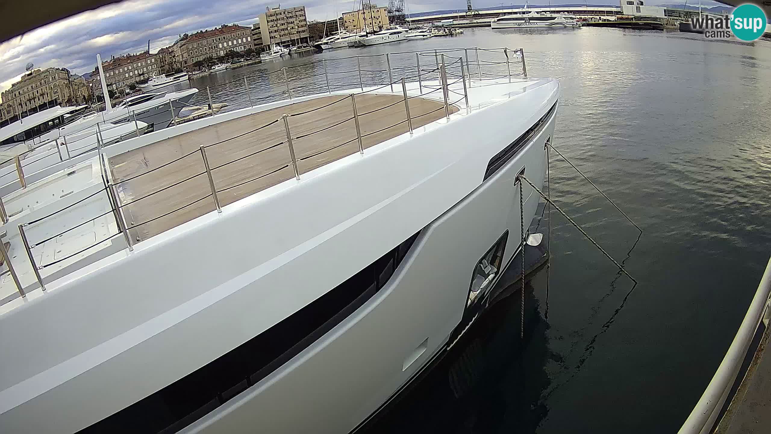 Rijeka – Botel Marina web kamera