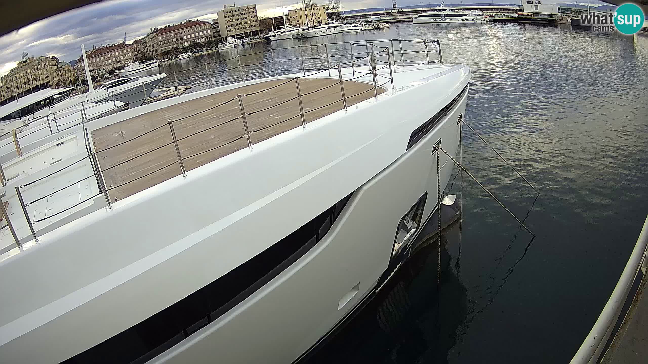 Rijeka – Botel Marina webcam en direct