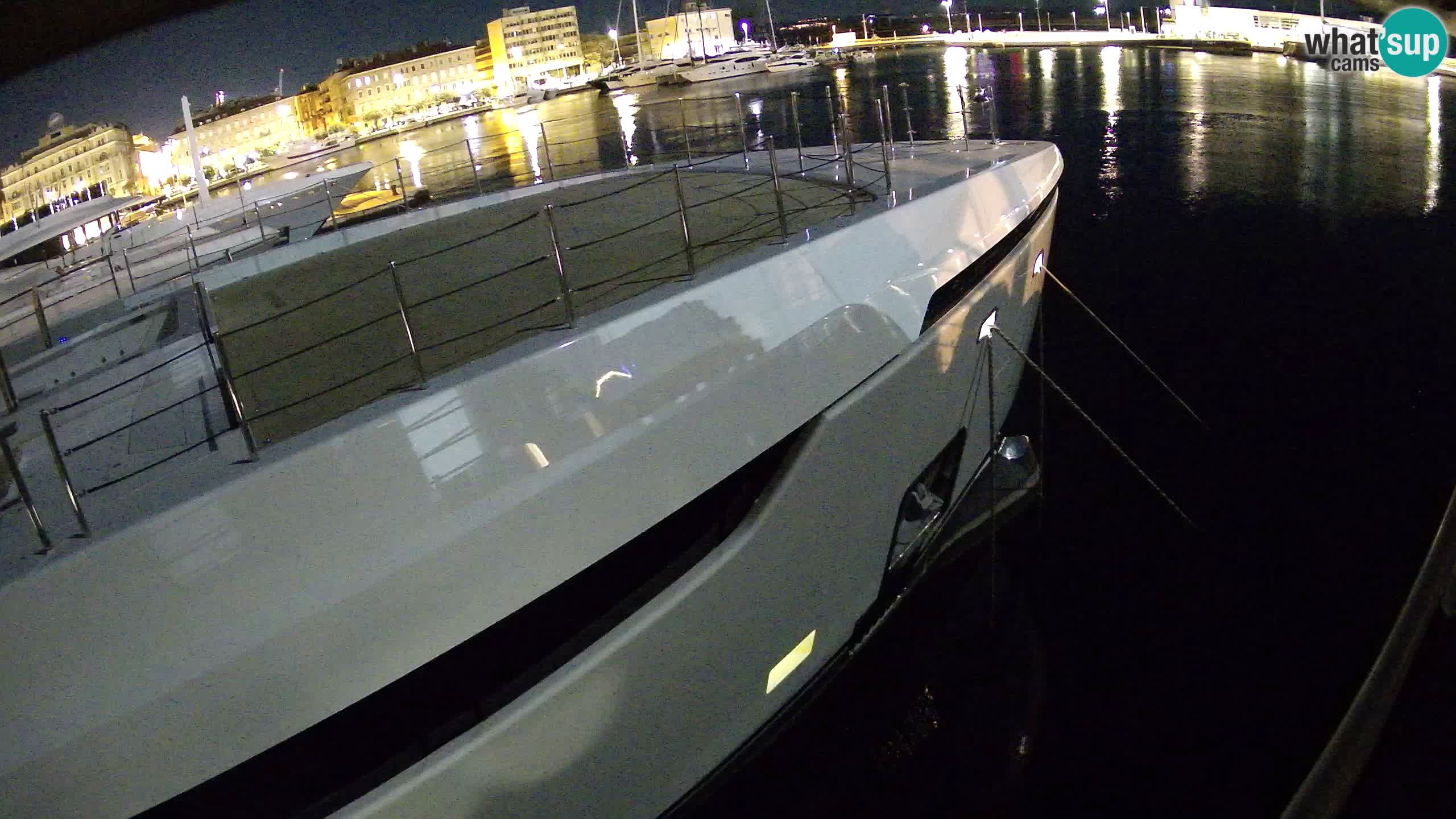 Rijeka – Botel Marina webcam en direct