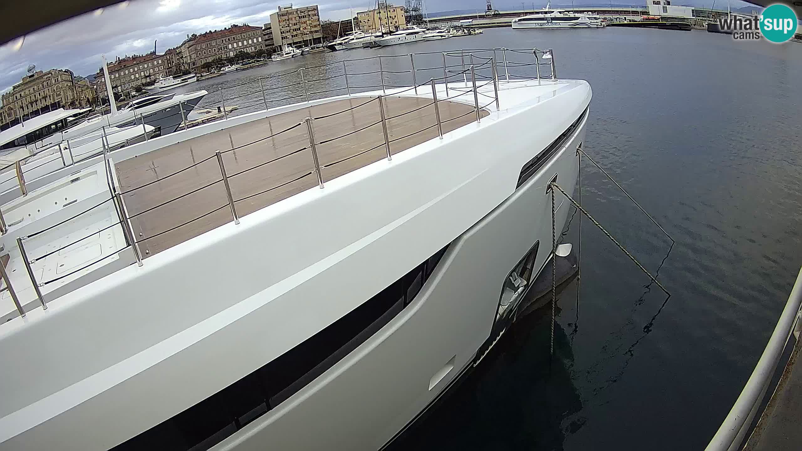 Rijeka – Botel Marina web kamera