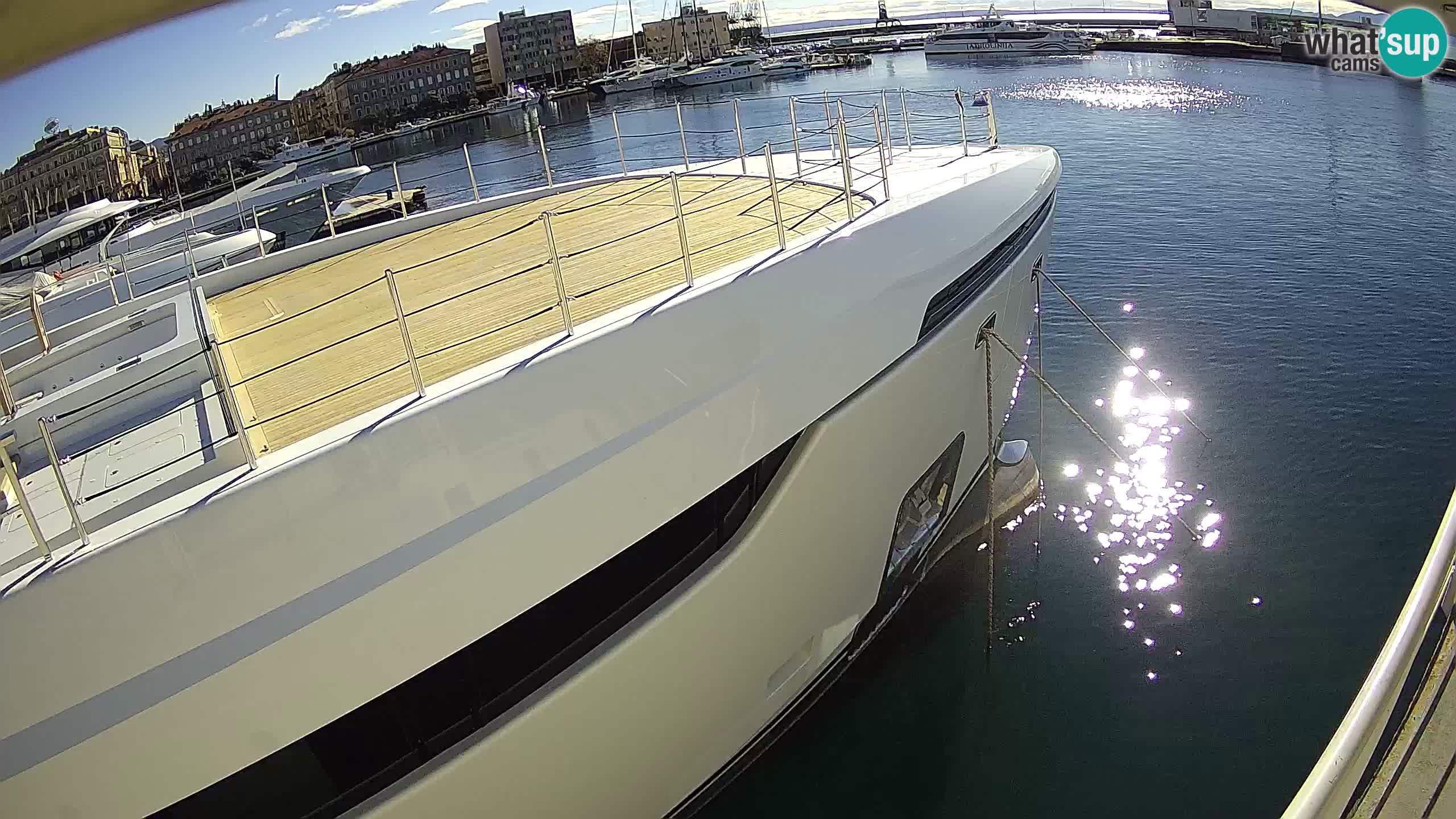 Reka – Botel Marina spletna kamera