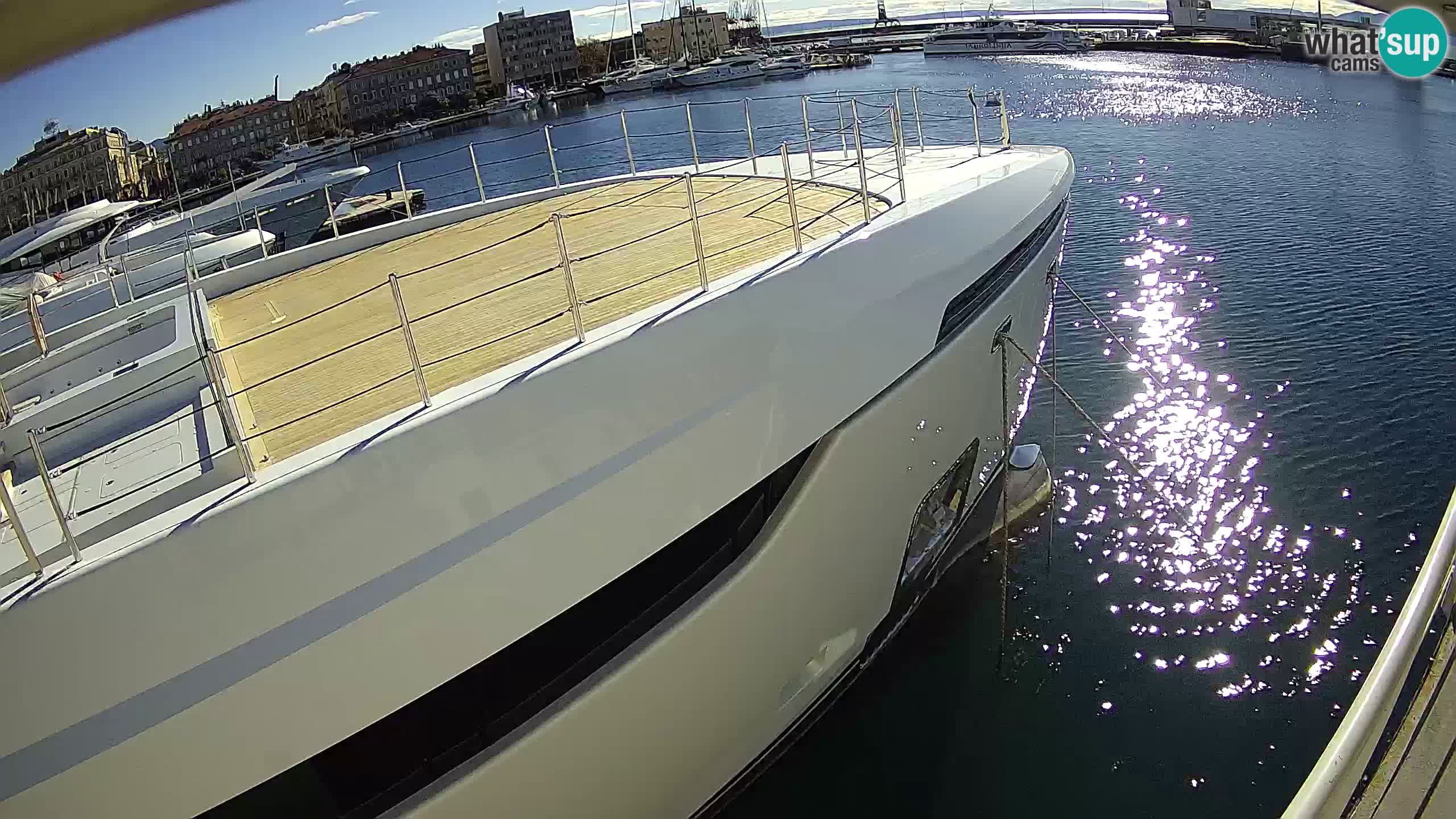 Rijeka – Botel Marina webcam en direct