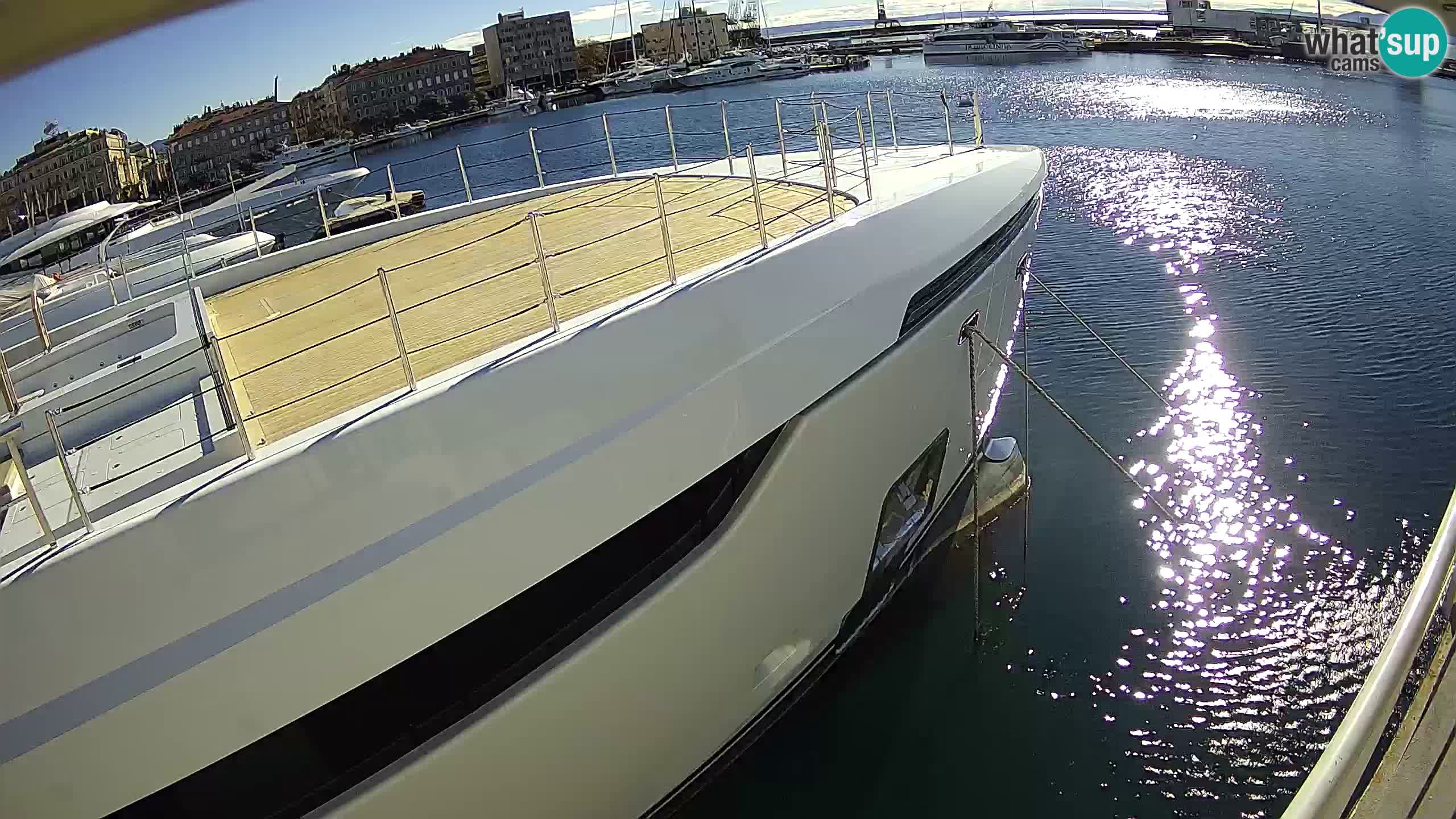 Reka – Botel Marina spletna kamera