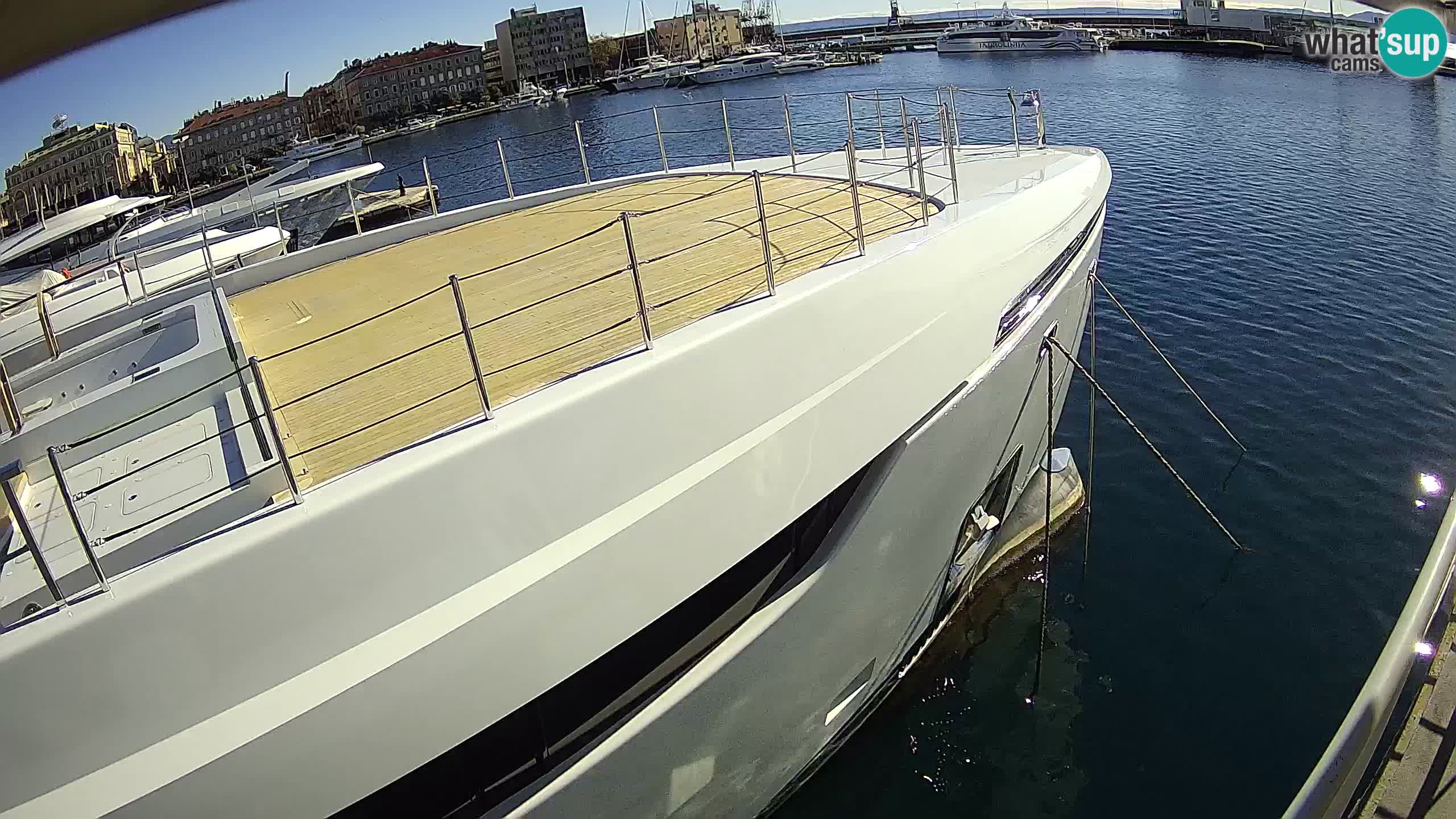 Botel Marina cámara web en vivo Rijeka