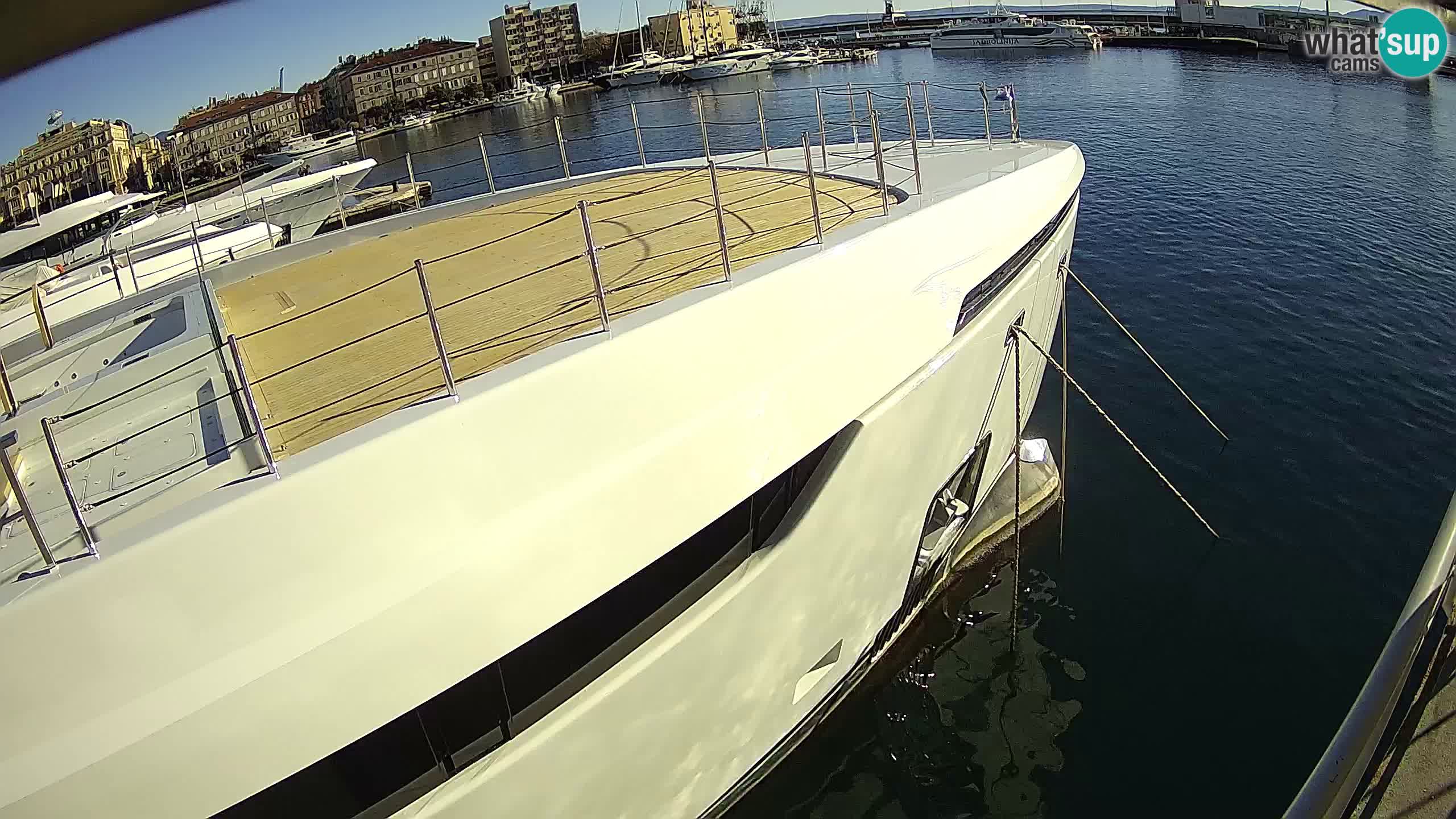 Rijeka – Botel Marina web kamera