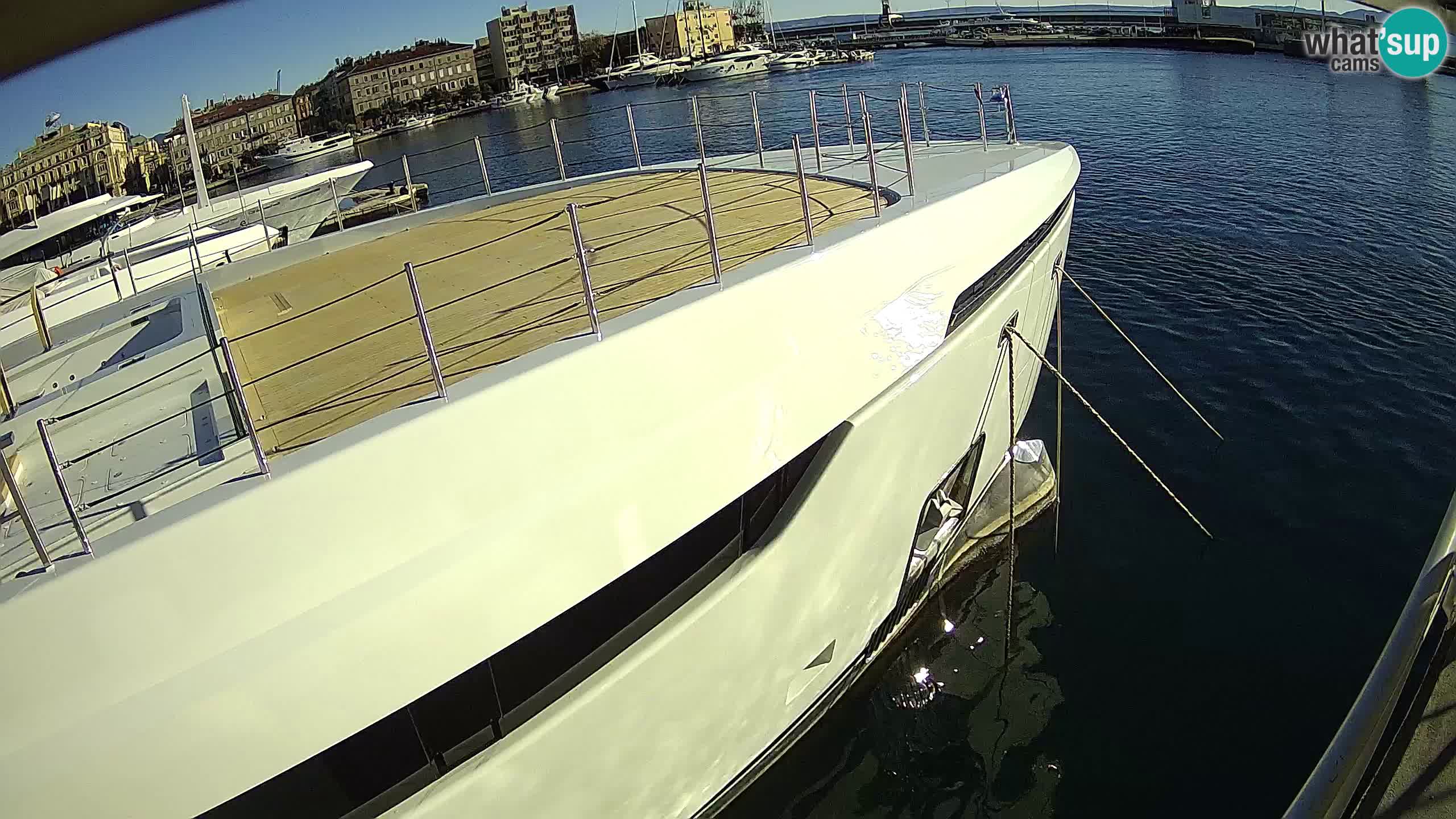 Rijeka – Botel Marina webcam en direct
